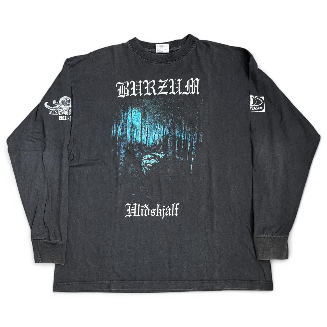 Band Tees Vintage Burzum Hlidskjalf 1990s Longsleeve Size US XL / EU 56 / 4 - 1 Thumbnail
