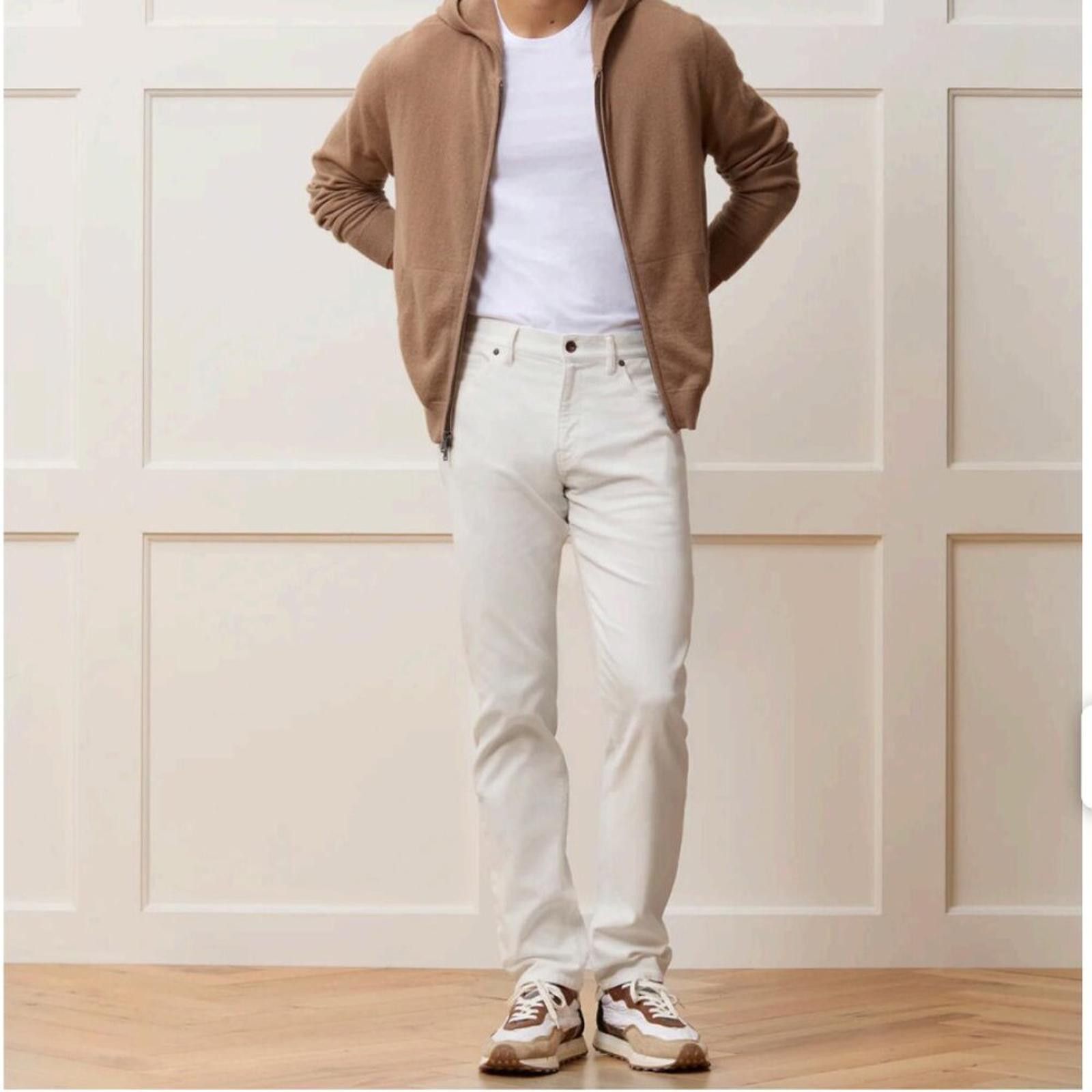 Todd Snyder Todd Snyder New York Slim Fit 5-Pocket Corduroy Pant White Size US 28 / EU 44 - 1 Thumbnail
