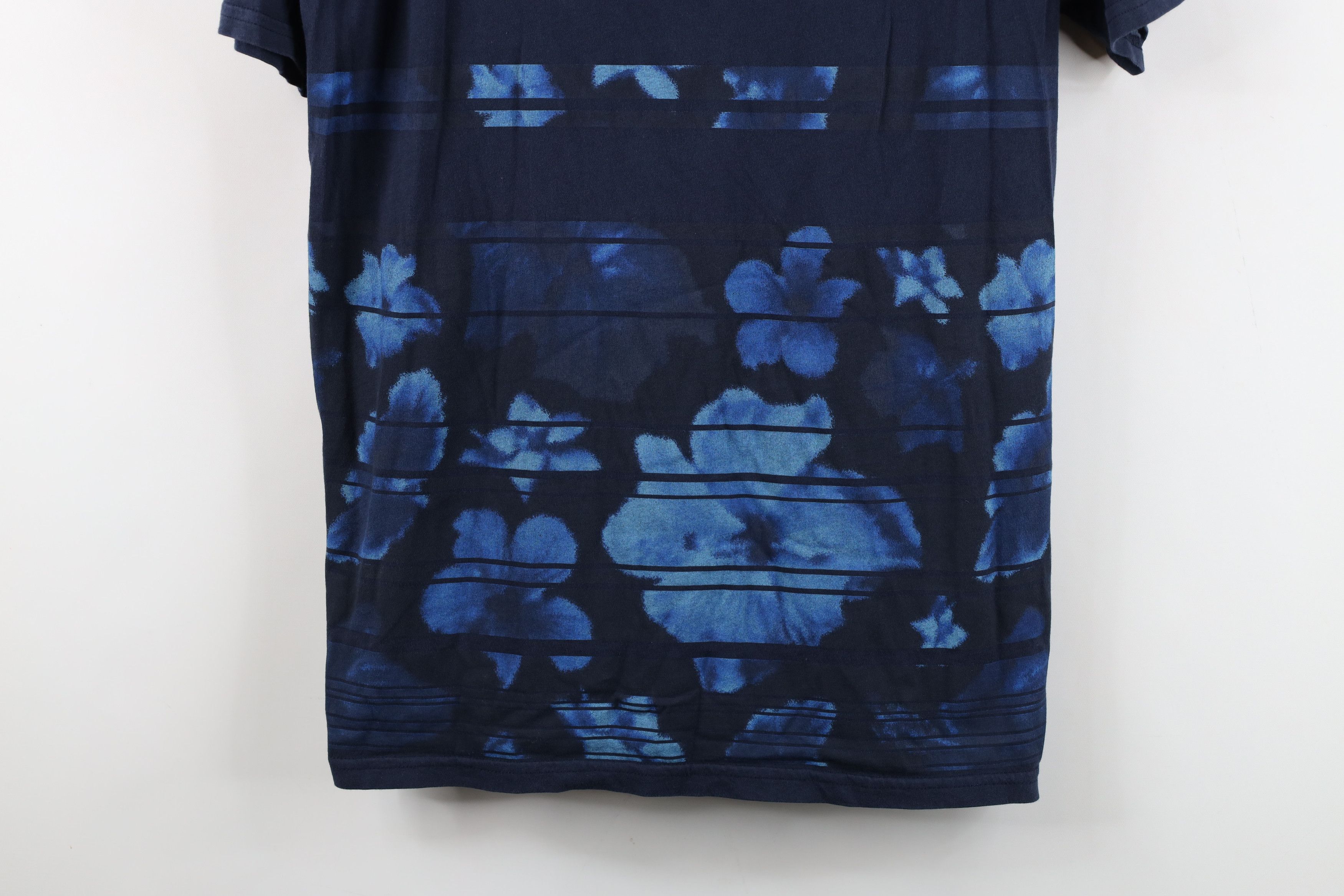 Oakley Vintage Oakley Spell Out Striped Flower Short Sleeve T-Shirt Size US M / EU 48-50 / 2 - 3 Thumbnail