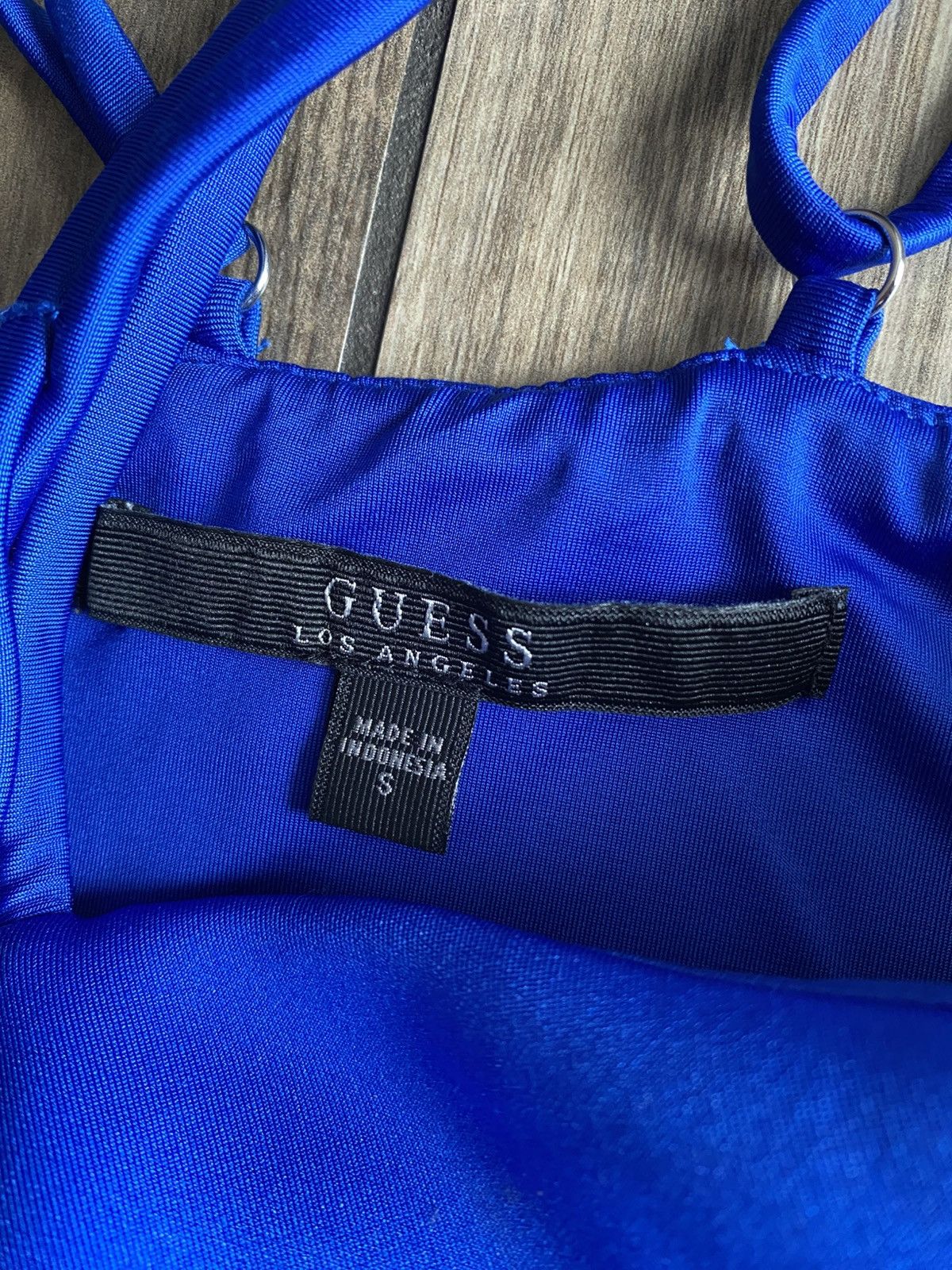 Guess Vestito blu elegante Size S / US 4 / IT 40 - 2 Thumbnail