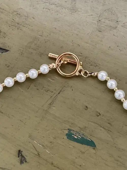 Other Third Eye Pearl Necklace Size ONE SIZE - 1 Thumbnail