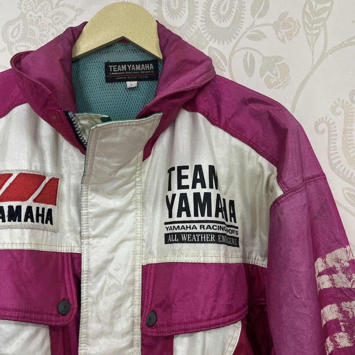 Other Vtg Yamaha Team Racing Sports Light Bomber Jacket Size US L / EU 52-54 / 3 - 6 Thumbnail