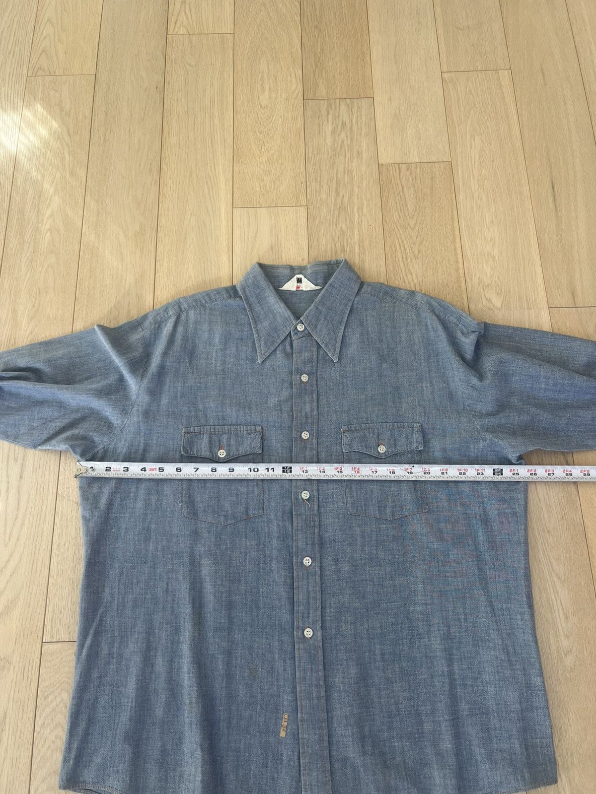 Other Vintage Americana Chambray Button Down (Olympia Brewing) L Size US L / EU 52-54 / 3 - 6 Thumbnail