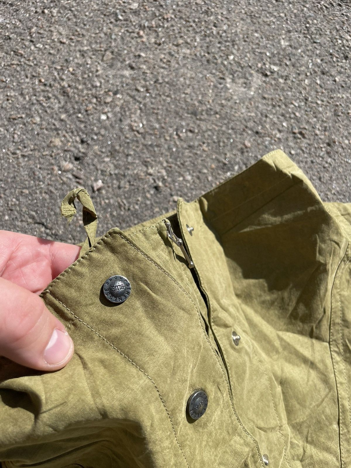 Japanese Brand × Vintage Strenesse Group Blue Vintage Military Jacket Size US XL / EU 56 / 4 - 6 Thumbnail
