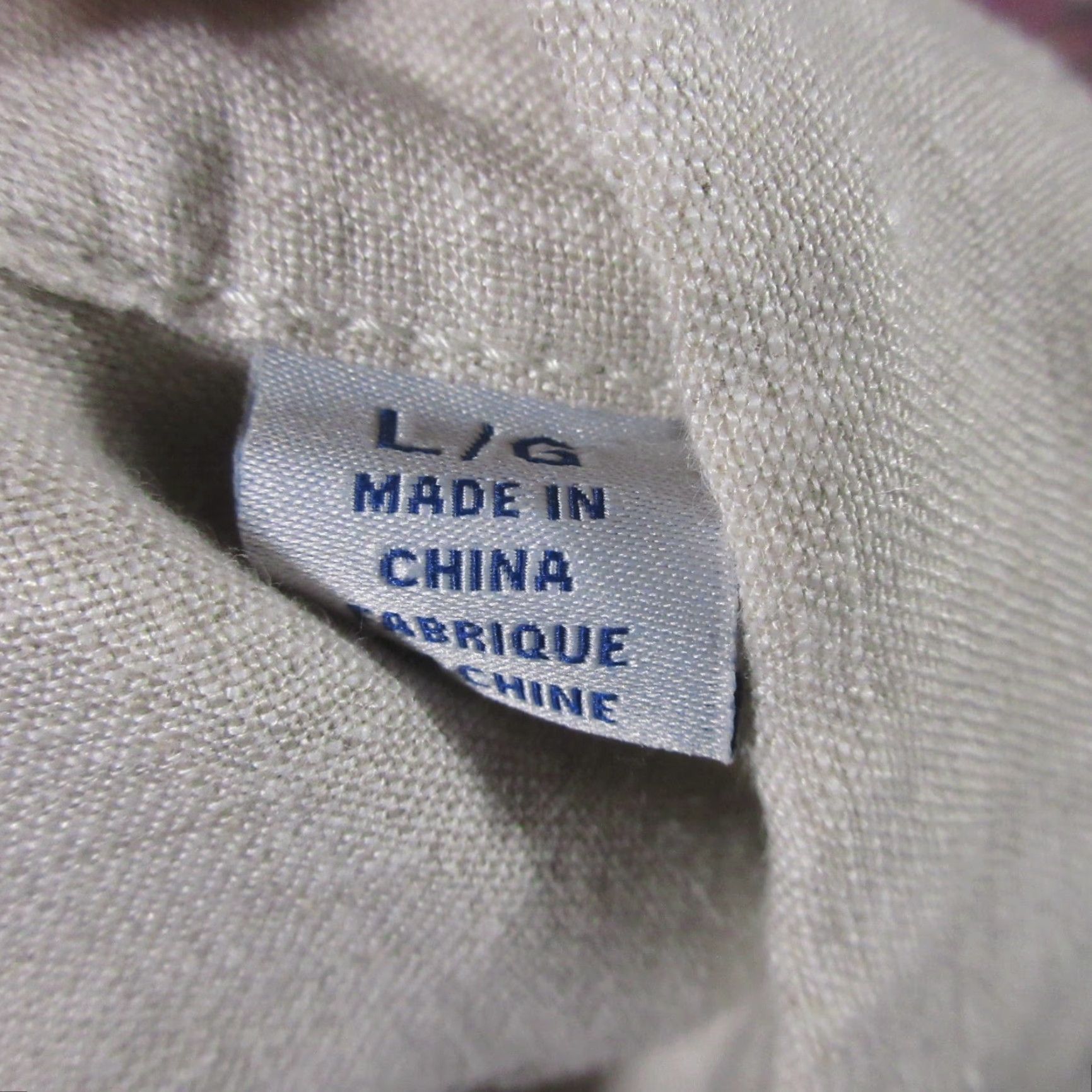 Tommy Bahama Tommy Bahama Linen Shirt Mens L Beige Long Sleeve Flip Cuff Classic Fit Button-Up Beiges Outdoor, Casual, Travel, Summer, 90s? Size US L / EU 52-54 / 3 - 4 Thumbnail