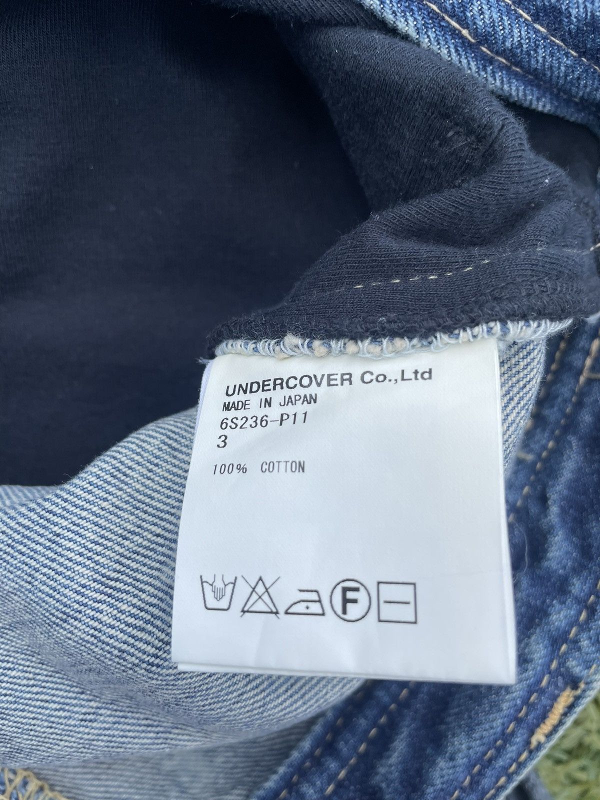 Undercover SS06 “T” - Undercover Klaus Hybrid Cargo Denim Size US 32 / EU 48 - 3 Thumbnail