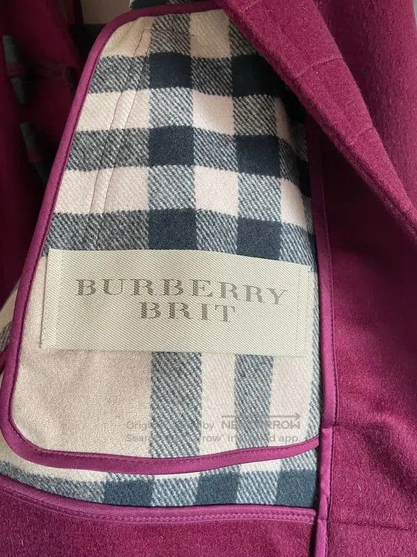 Burberry Burberry Red Wool Ladies Coat. Size M / US 6-8 / IT 42-44 - 3 Thumbnail