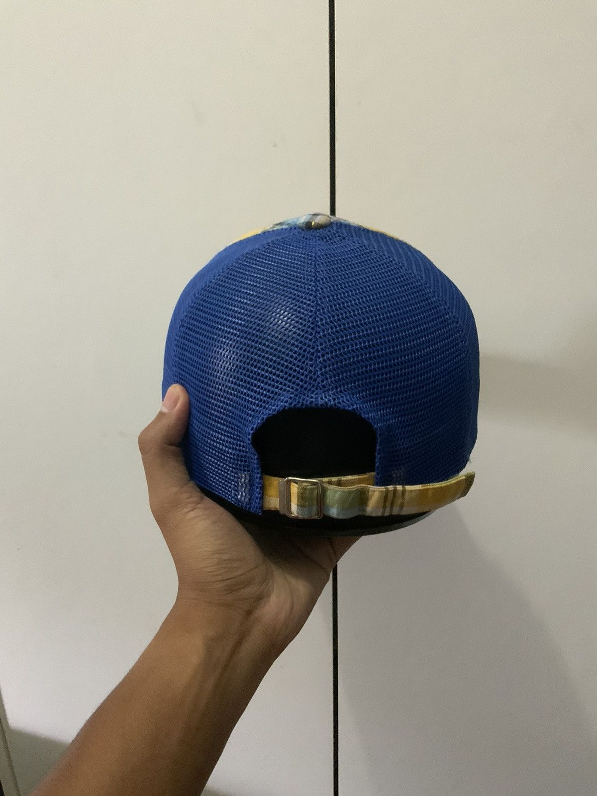 Japanese Brand Paradise 56-289 Distressed Trucker Hat Cap Size ONE SIZE - 4 Thumbnail