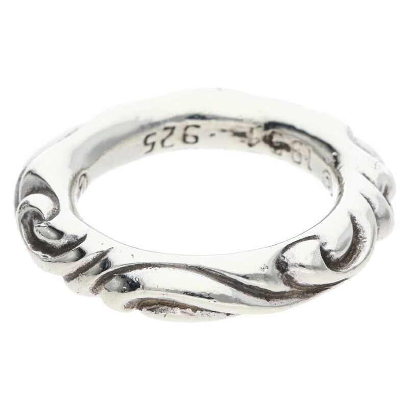 Chrome Hearts Chrome Hearts Scroll Band Silver Ring Size ONE SIZE - 2 Thumbnail