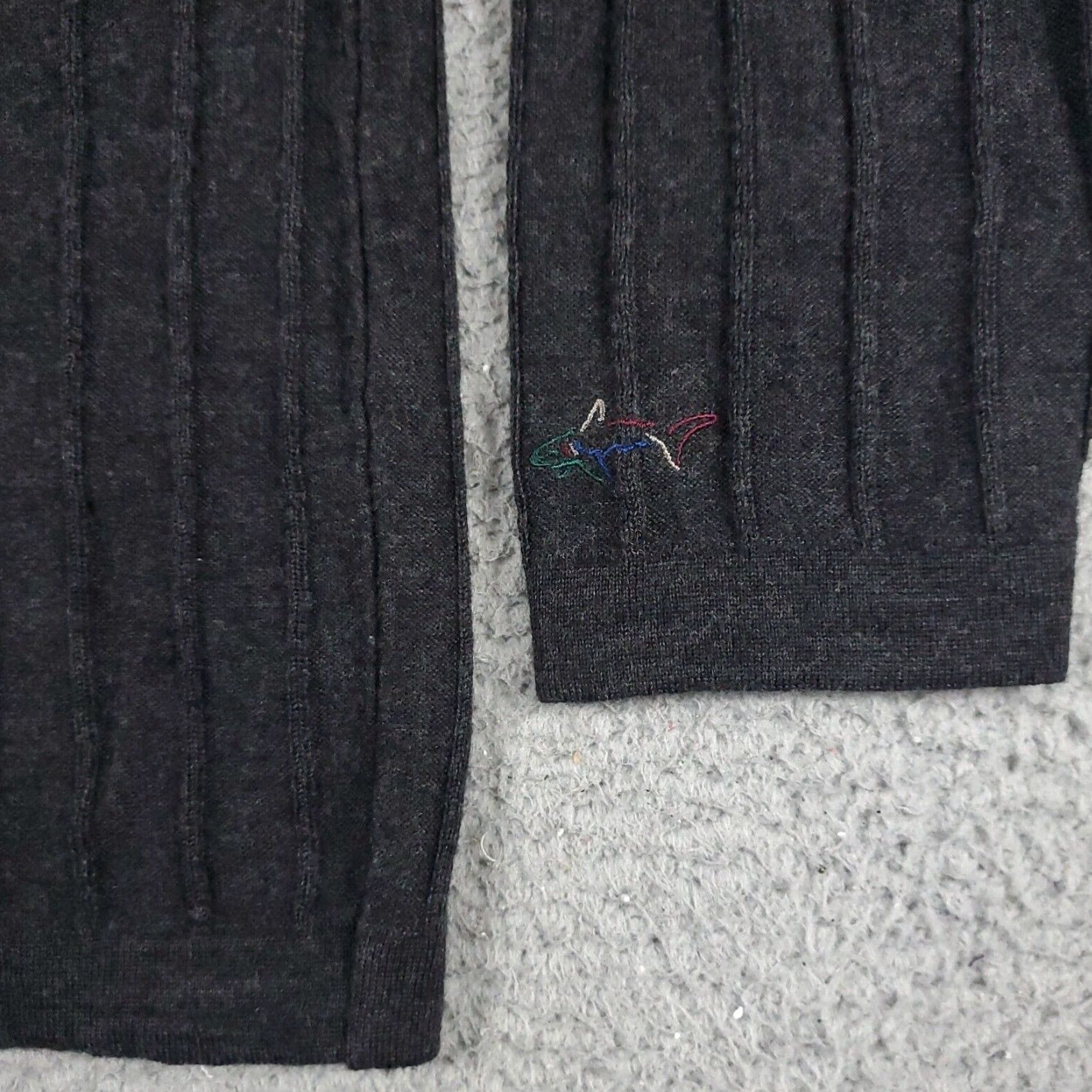 Vintage Greg Norman Mens Small Gray Collared Pullover Sweatshirt Size US S / EU 44-46 / 1 - 4 Thumbnail