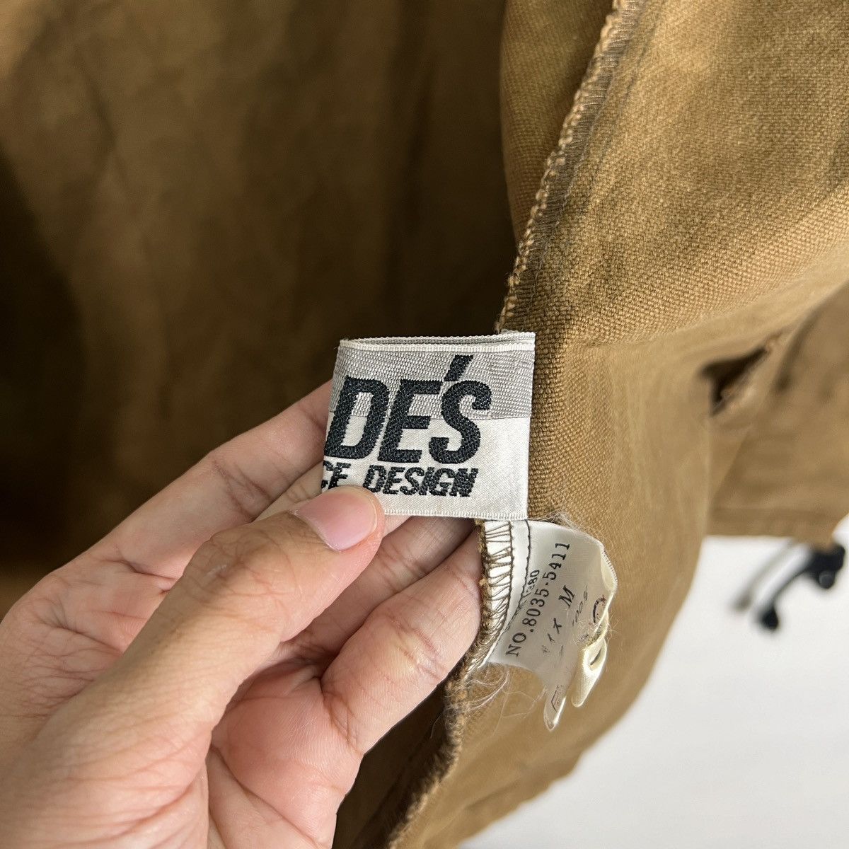 Japanese Brand × Shades Of Grey 🔥 SHADE'S PREVALENCE DESIGN DUCK CANVAS PARKAS Size US M / EU 48-50 / 2 - 18 Thumbnail