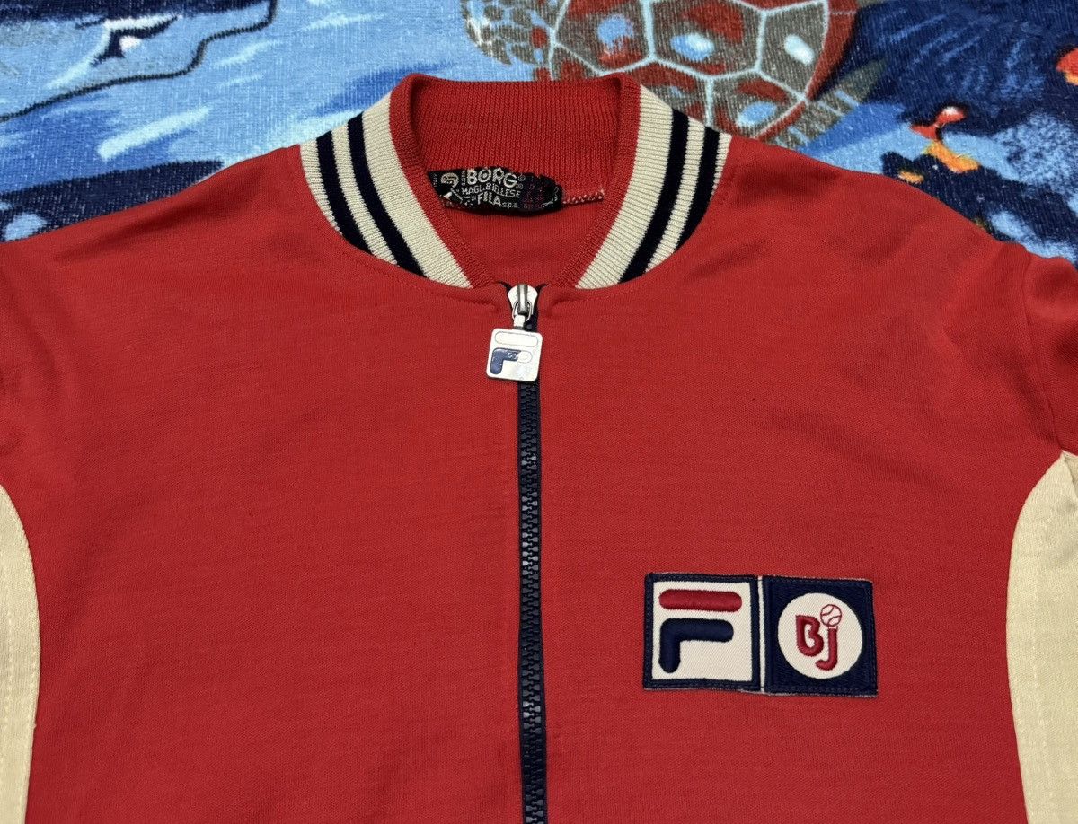 Bjorn Borg × Fila × Vintage Very Rare Vintage FILA BJ BORG Made in Italy Casual Sweater Size US S / EU 44-46 / 1 - 3 Thumbnail