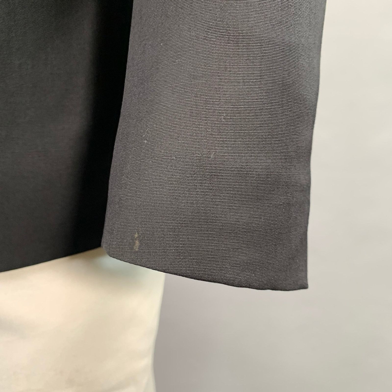 Burberry Prorsum BURBERRY PRORSUM Size 44 Wool Notch Lapel Tuxedo Sport Coat Size 44R - 7 Thumbnail