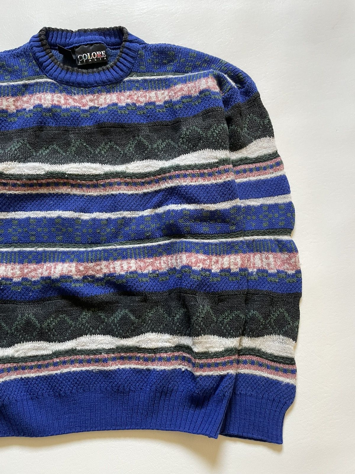 Vintage Vintage textured sweater Size US M / EU 48-50 / 2 - 1 Thumbnail