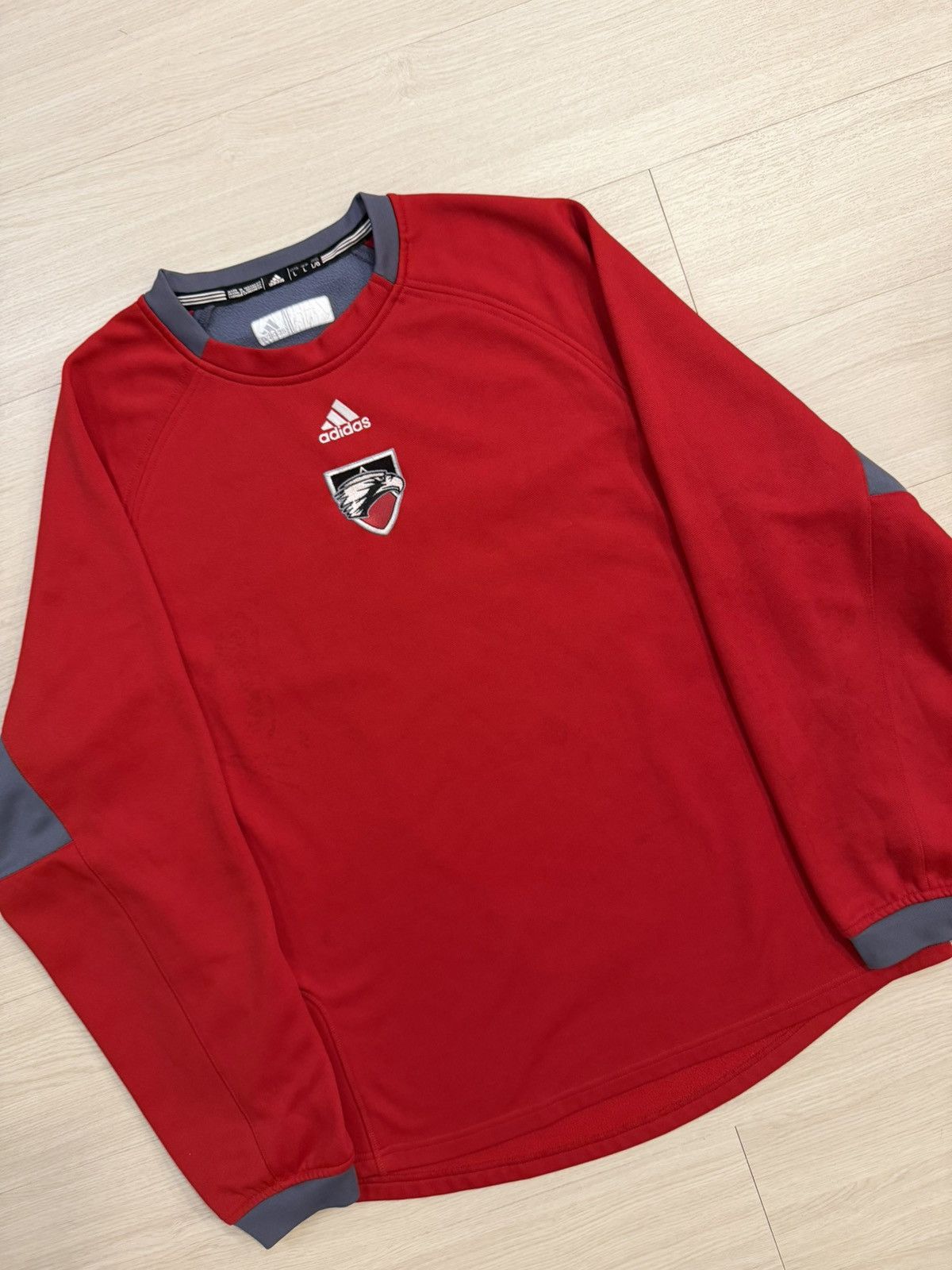 Adidas Adidas Vintage Center Logo Sweat Top Size US L / EU 52-54 / 3 - 2 Thumbnail