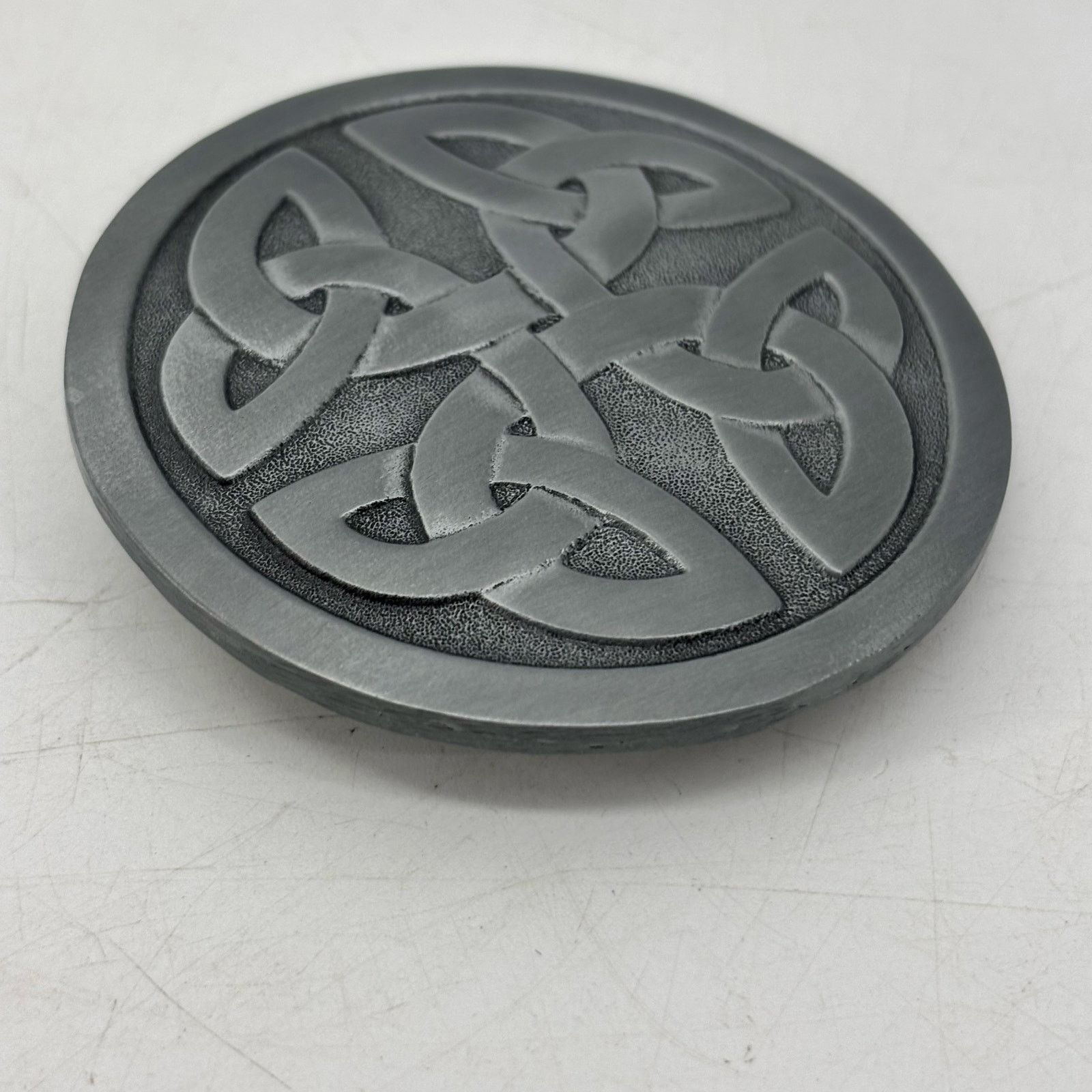 Vintage Great American Buckle Co Celtic Knot Round Eternity Faith Size ONE SIZE - 9 Thumbnail
