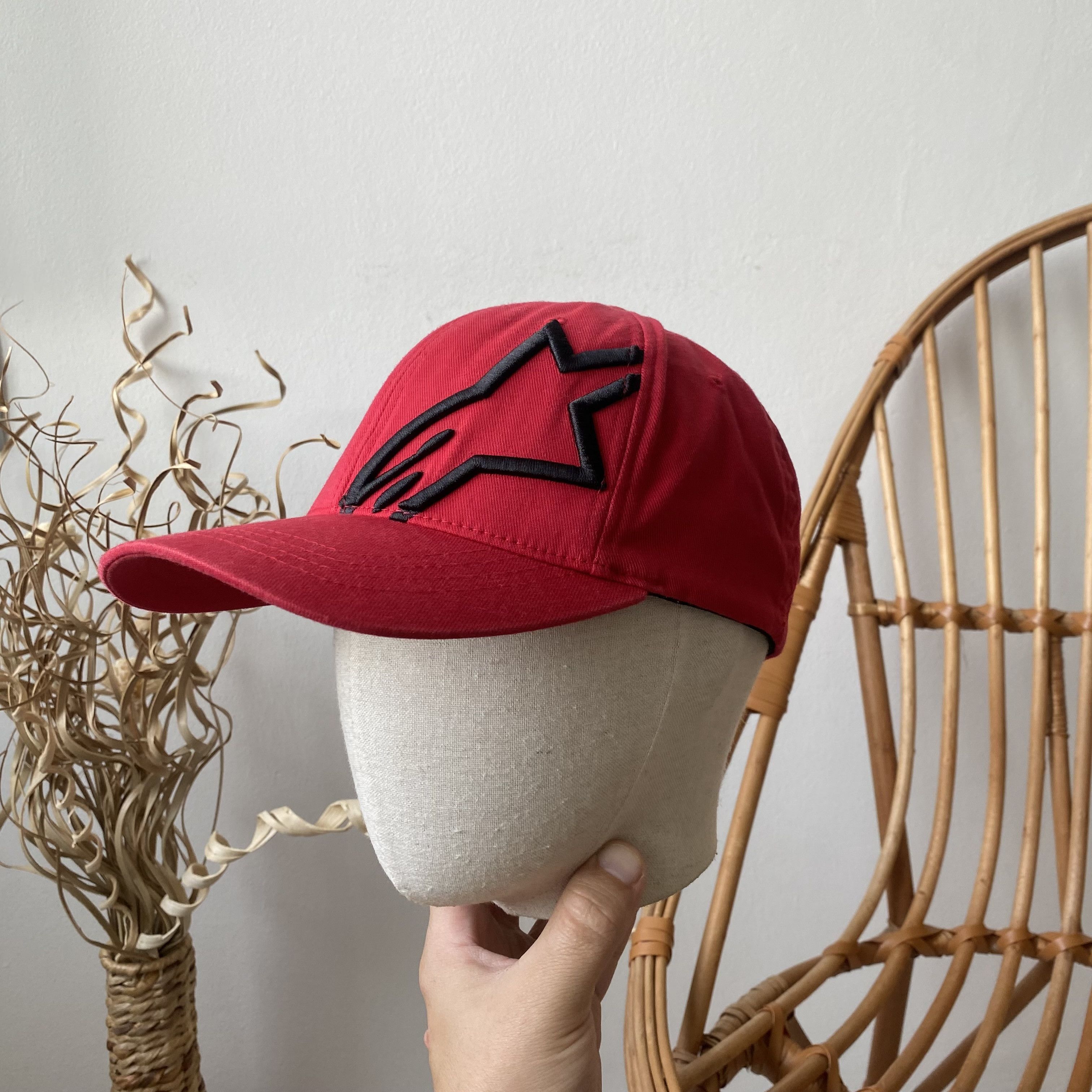 Alpinestars Vintage 00s Flexfit Alpinestars Cap Racing moto Size ONE SIZE - 1 Thumbnail