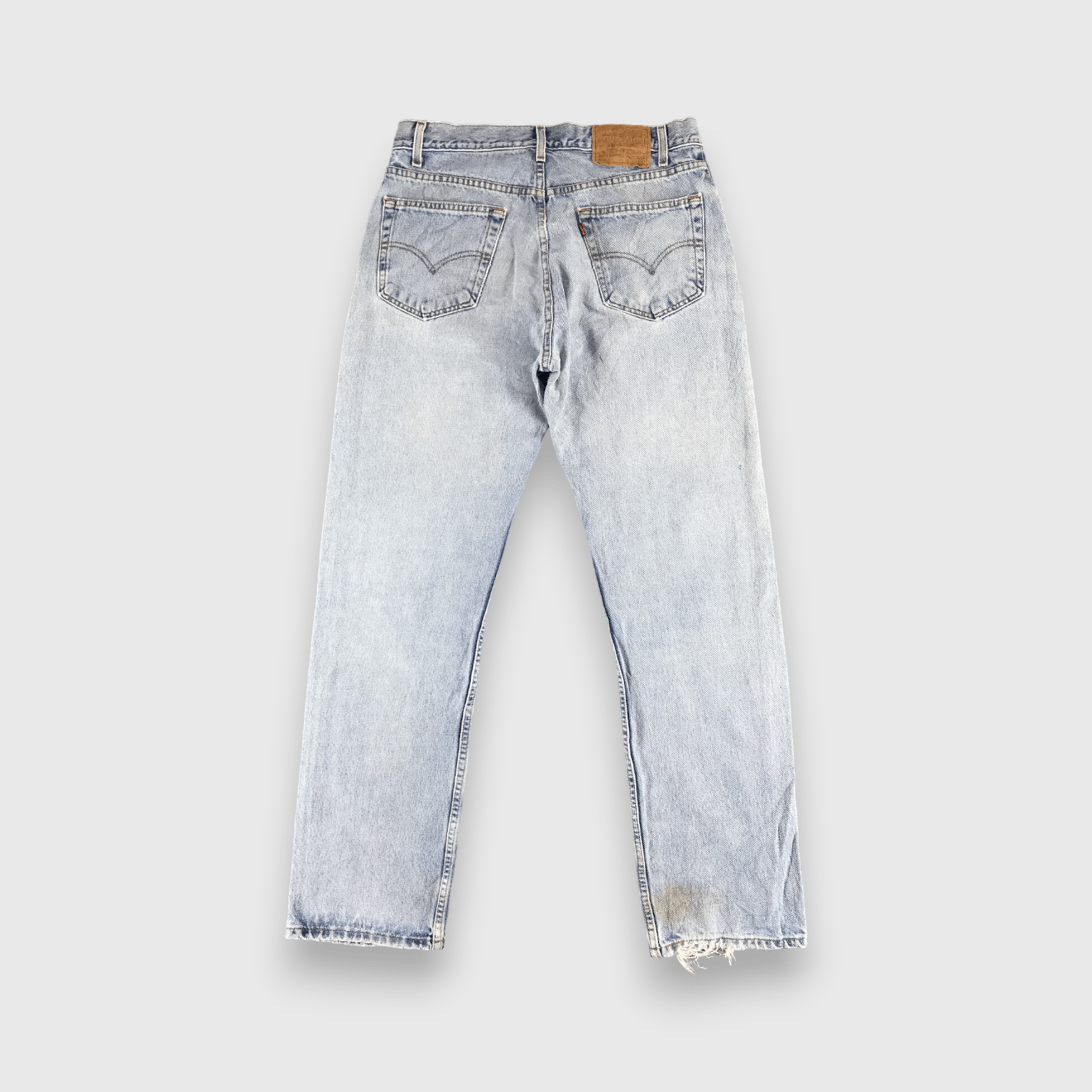 Levi's Vintage Levis 505 Jeans Light Wash -J465 Size US 34 / EU 50 - 2 Thumbnail