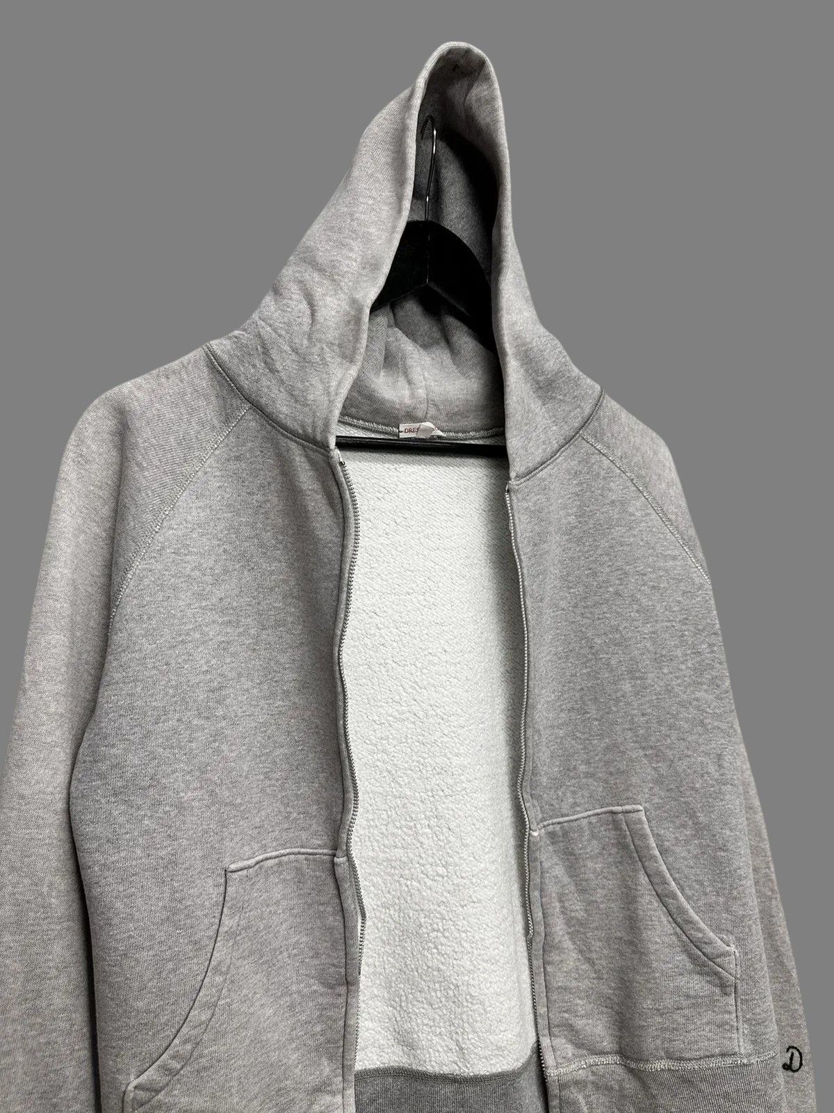 If Six Was Nine Grey Women’s Hoodie Minimal Streetwear Oversized Style Size S / US 4 / IT 40 - 1 Thumbnail