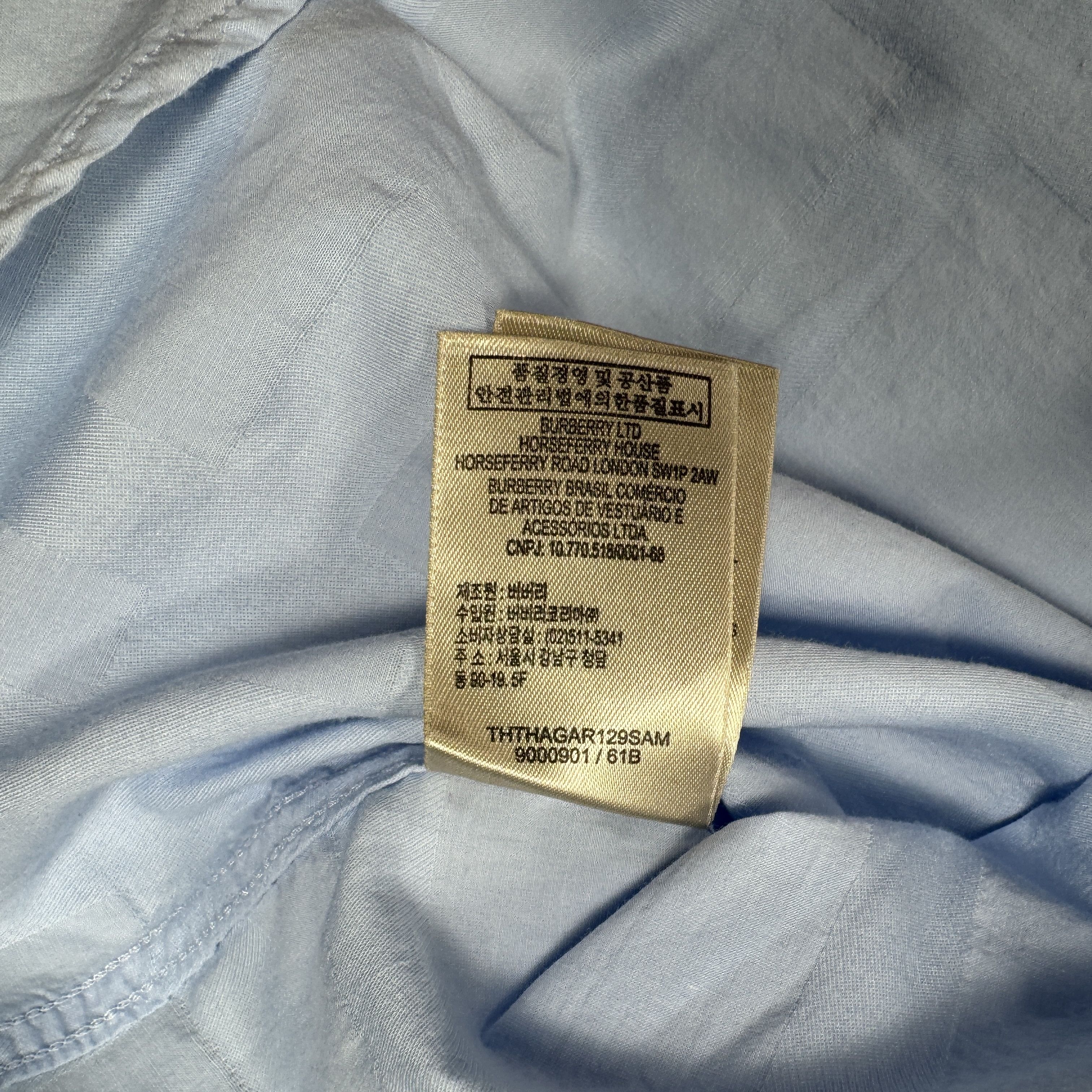 Burberry Burberry Shirt Size US S / EU 44-46 / 1 - 8 Thumbnail