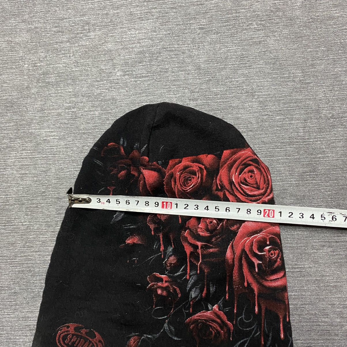 Japanese Brand Tribal hat y2k rose print🌹 Size ONE SIZE - 7 Thumbnail