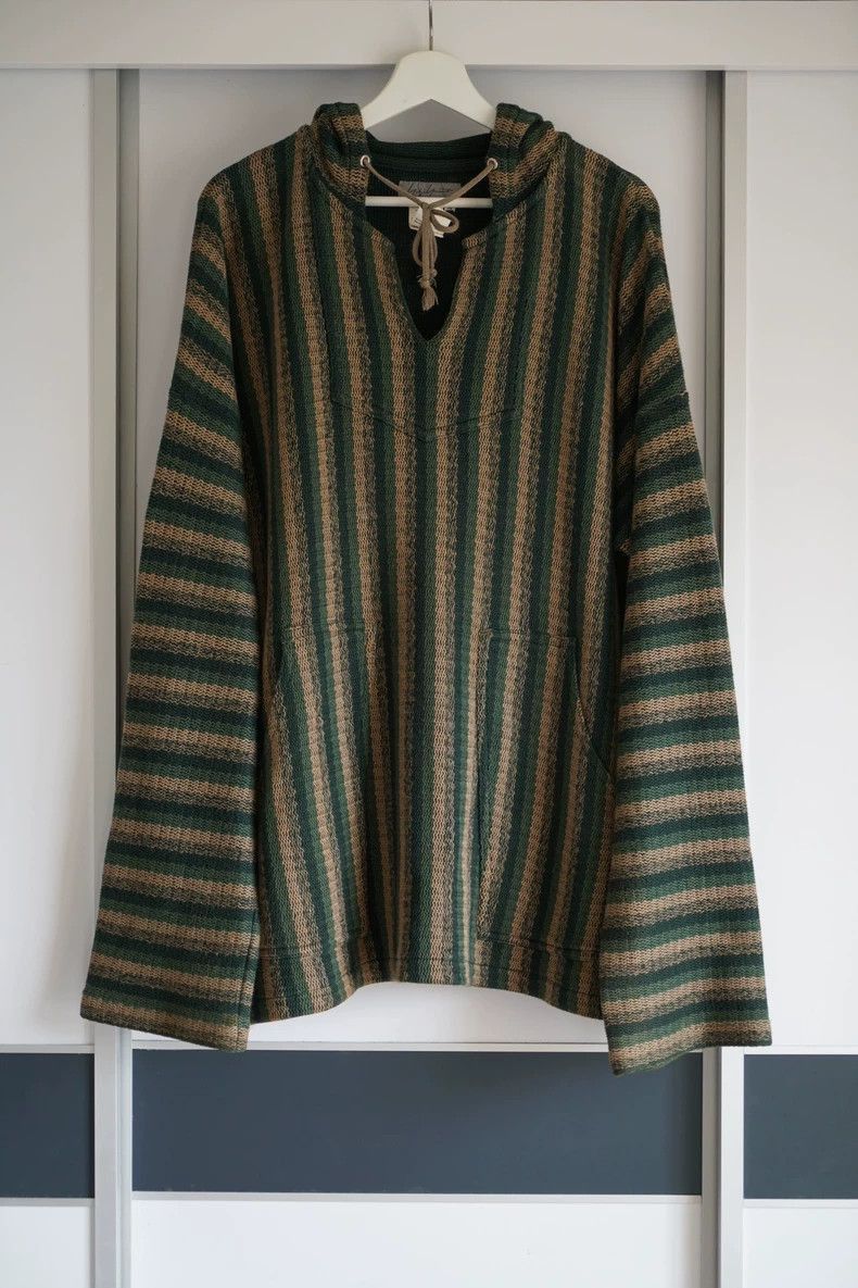 Yohji Yamamoto Yohji Yamamoto Yohji Yamamoto Oversized Graphic Hooded Swe Size US M / EU 48-50 / 2 - 2 Thumbnail