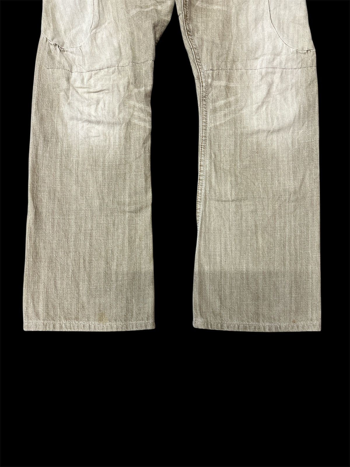 Japanese Brand DOUBLE WAIST‼️WRANGLER DISTRESSED DENIM PANT Size US 32 / EU 48 - 3 Thumbnail