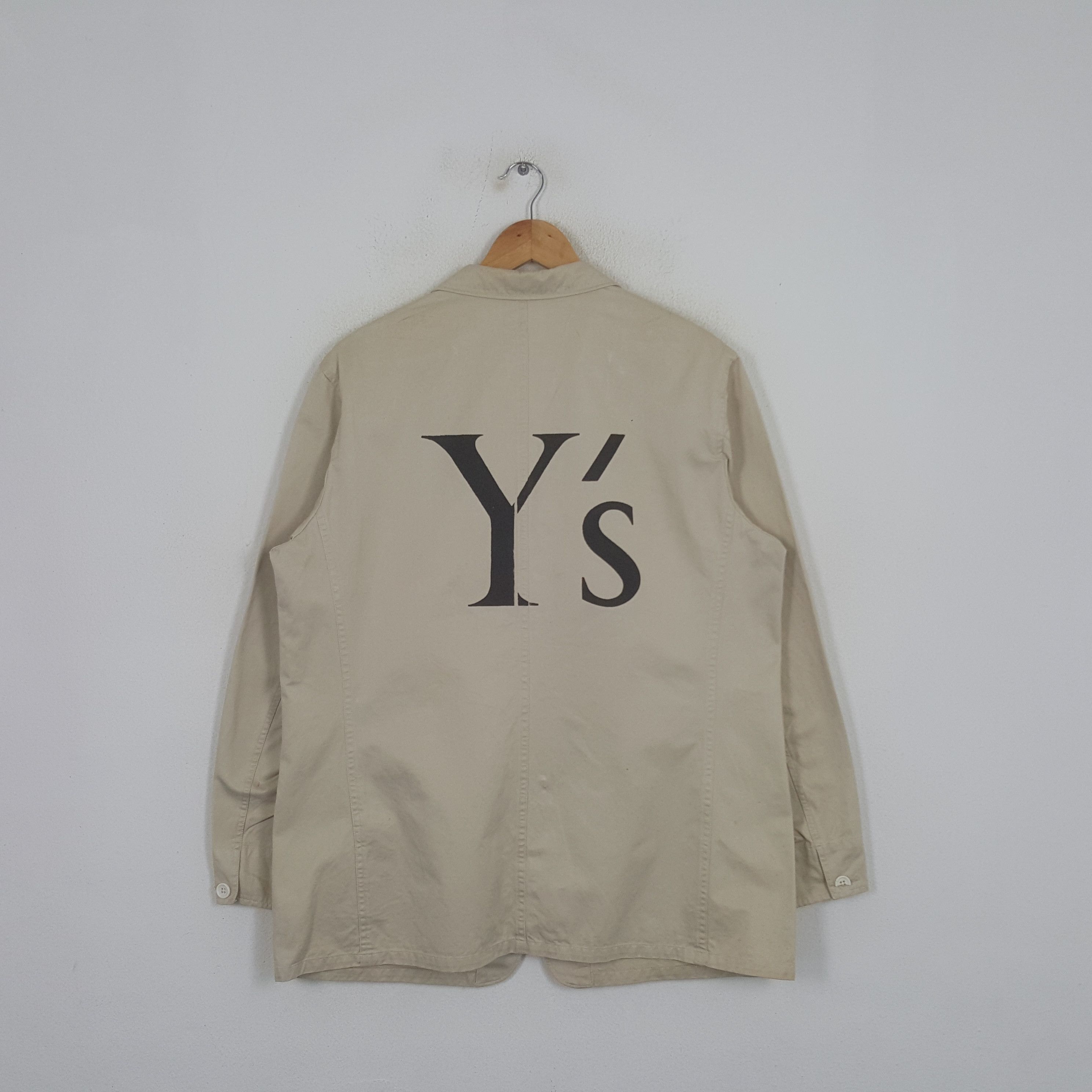 Vintage × Y's × Yohji Yamamoto Vintage Y'S For Men by Yohji Yamamoto Japanese Brand Jacket Size US L / EU 52-54 / 3 - 1 Thumbnail
