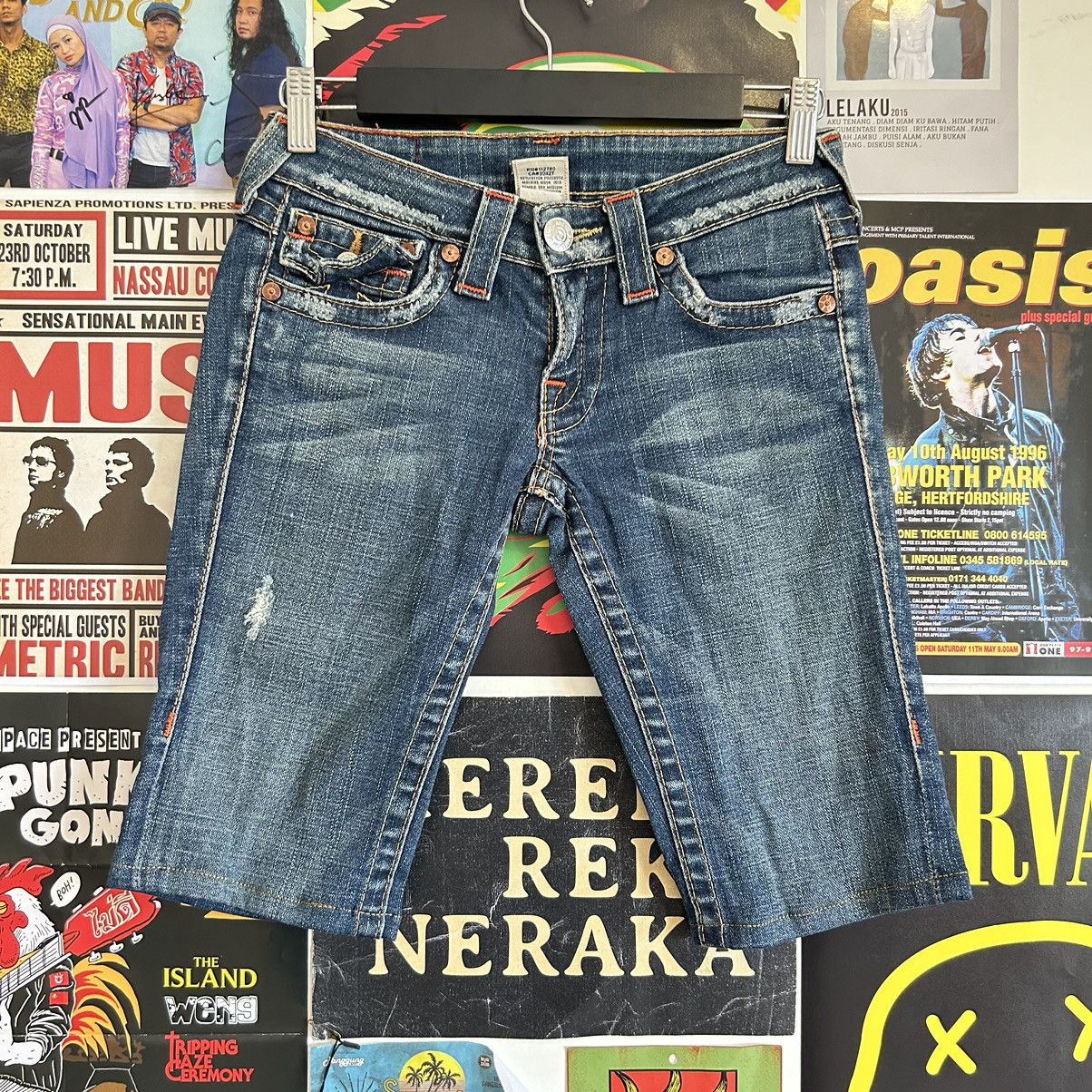 Vintage True Religion Shorts Denim