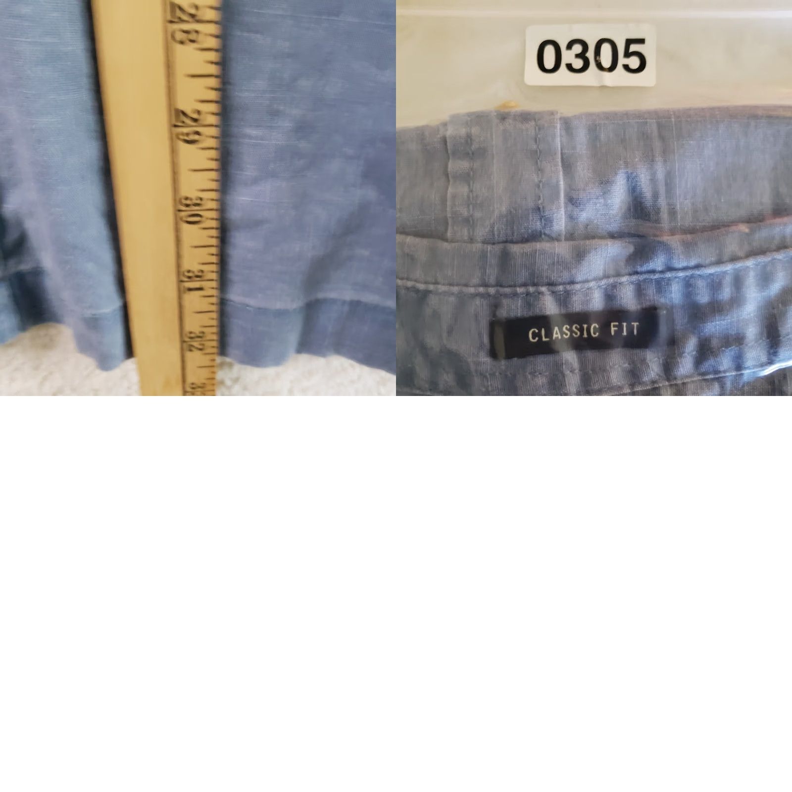 Vintage St. John’s Bay Shirt Denim Chambray Blue Short Sleeve Button-Up Pocket Buttons Mens XXL Regular Size 2XL Suitable for Fall Spring Men Size US XXL / EU 58 / 5 - 10 Thumbnail