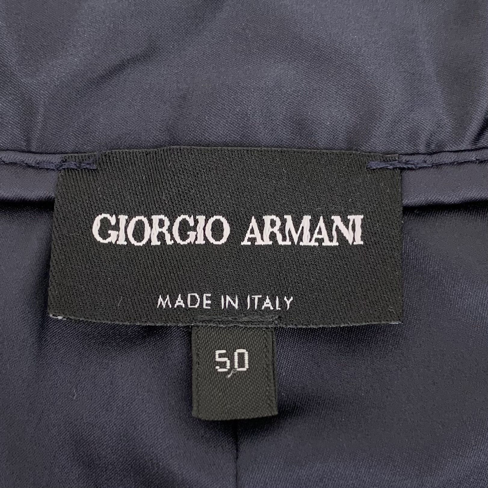 Armani Armani Velvet Pants Navy (50) Size US 34 / EU 50 - 6 Thumbnail