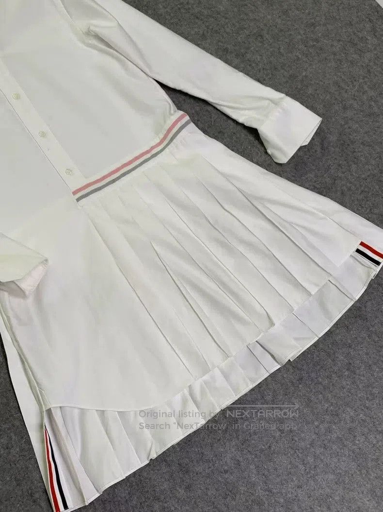 Thom Browne Thom Browne Striped shirt dress Size XS / US 0-2 / IT 36-38 - 3 Thumbnail