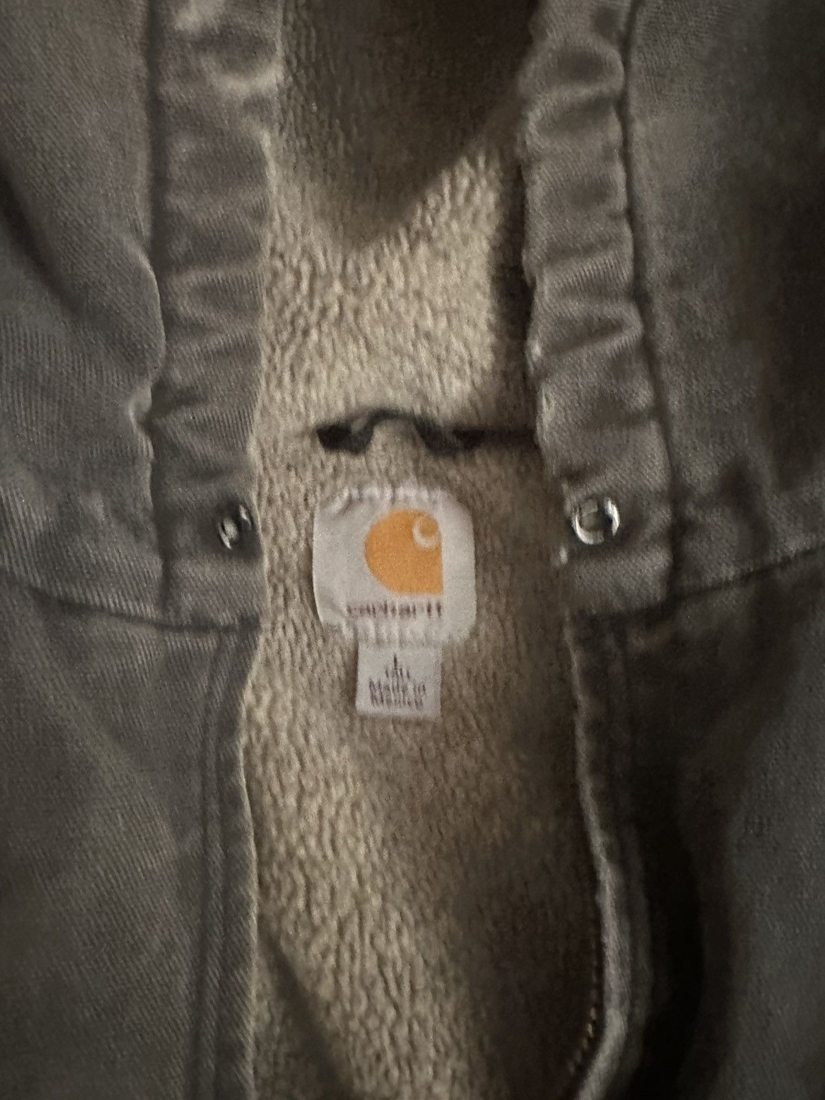 Carhartt Thrashed Vintage Carhartt J141 BLK Sierra Jacket Size US L / EU 52-54 / 3 - 6 Thumbnail