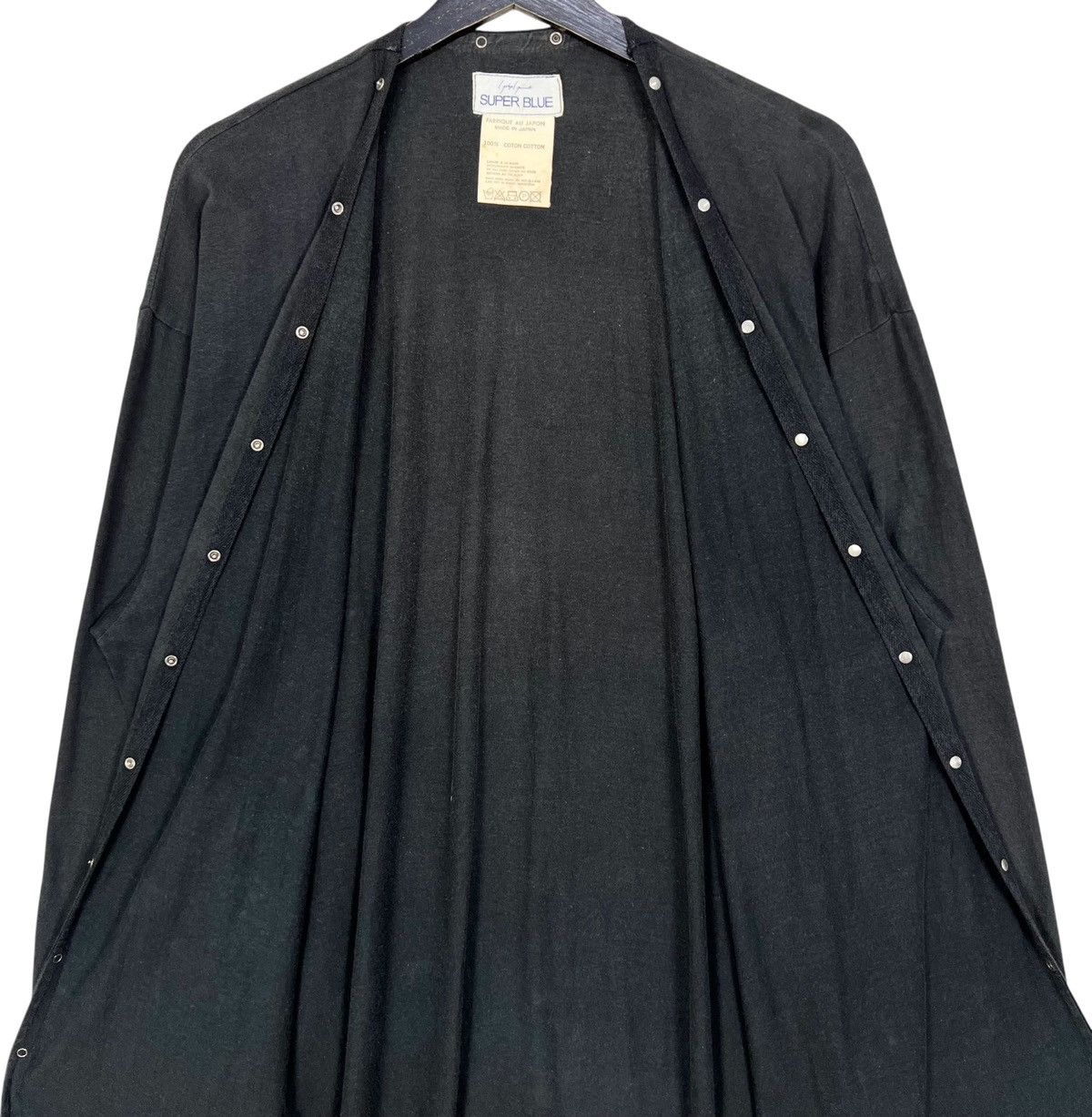Yohji Yamamoto Vintage 80s Yohji Yamamoto Super Blue Dress Size L / US 10 / IT 46 - 11 Thumbnail