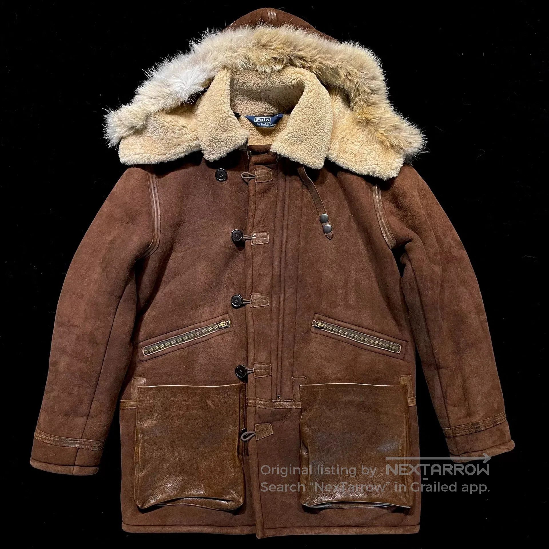 Polo Ralph Lauren Ralph Lauren B7 Shearling Coat. Size US M / EU 48-50 / 2 - 1 Thumbnail