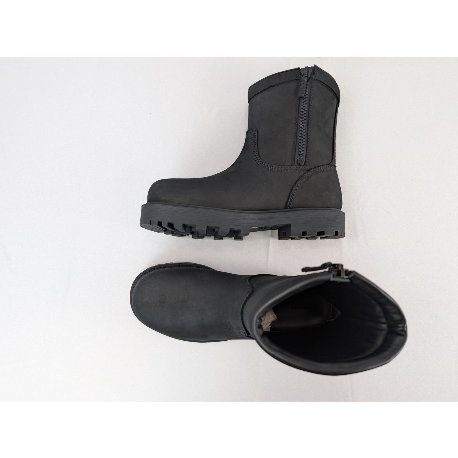 Givenchy o1rshd1 Zip High Boots in Black Size US 11 / EU 44 - 1 Thumbnail
