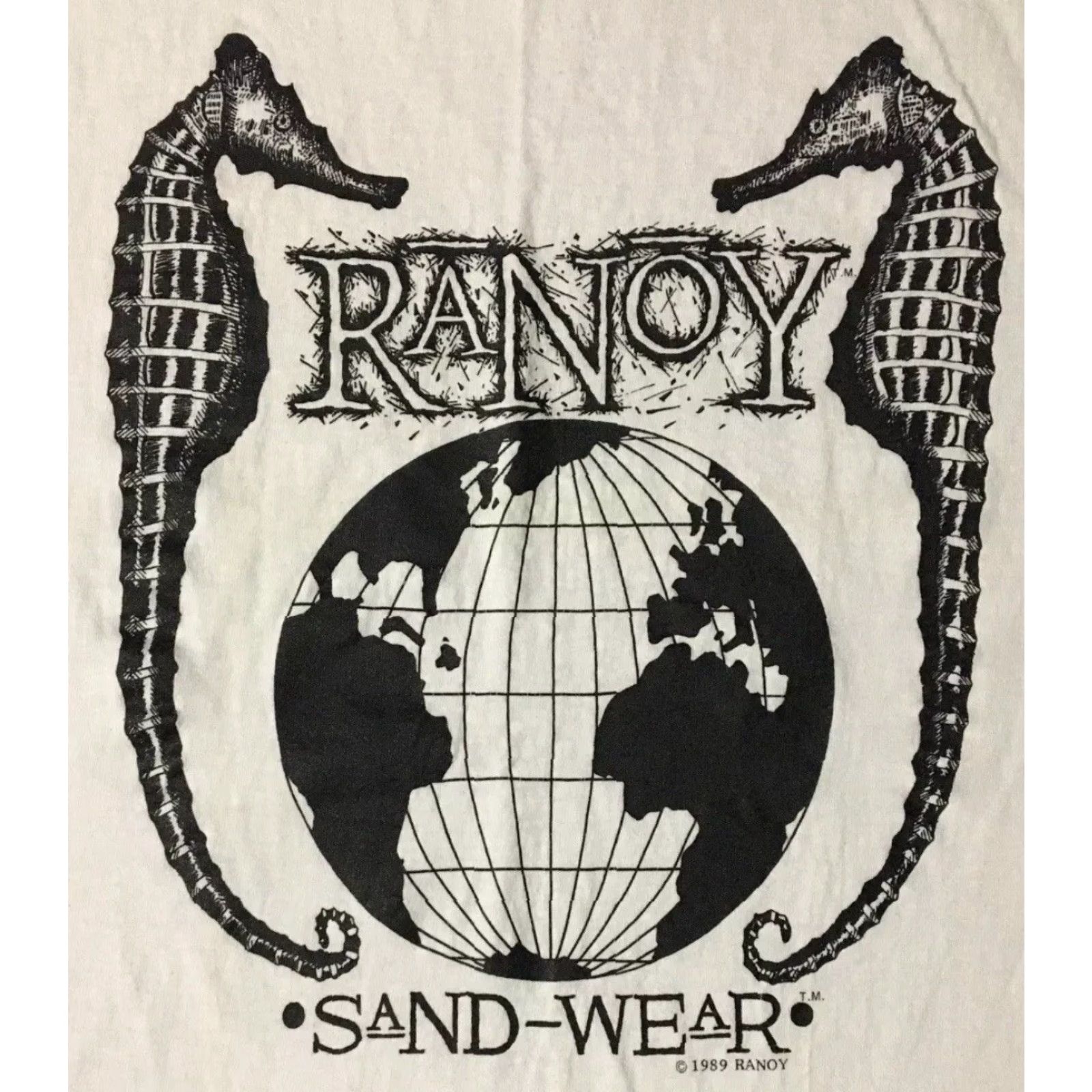 Quiksilver VINTAGE White 80s Ranoy Sand Wear Faded Shirt M Beach Surf Skate Grunge OP 90s Nike T-Shirt Mens Graphic Tee USA Ocean Pacific Billabong Hurley Wave Size US M / EU 48-50 / 2 - 2 Thumbnail