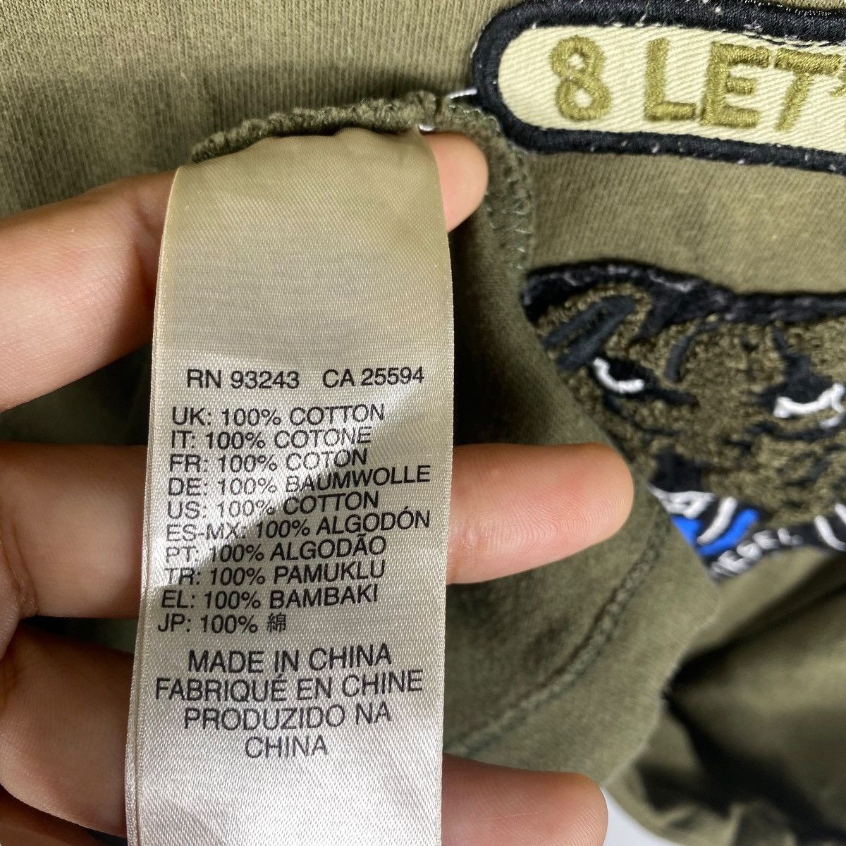 Diesel DIESEL Military Style Tee Shirt Medium Size Size US M / EU 48-50 / 2 - 6 Thumbnail