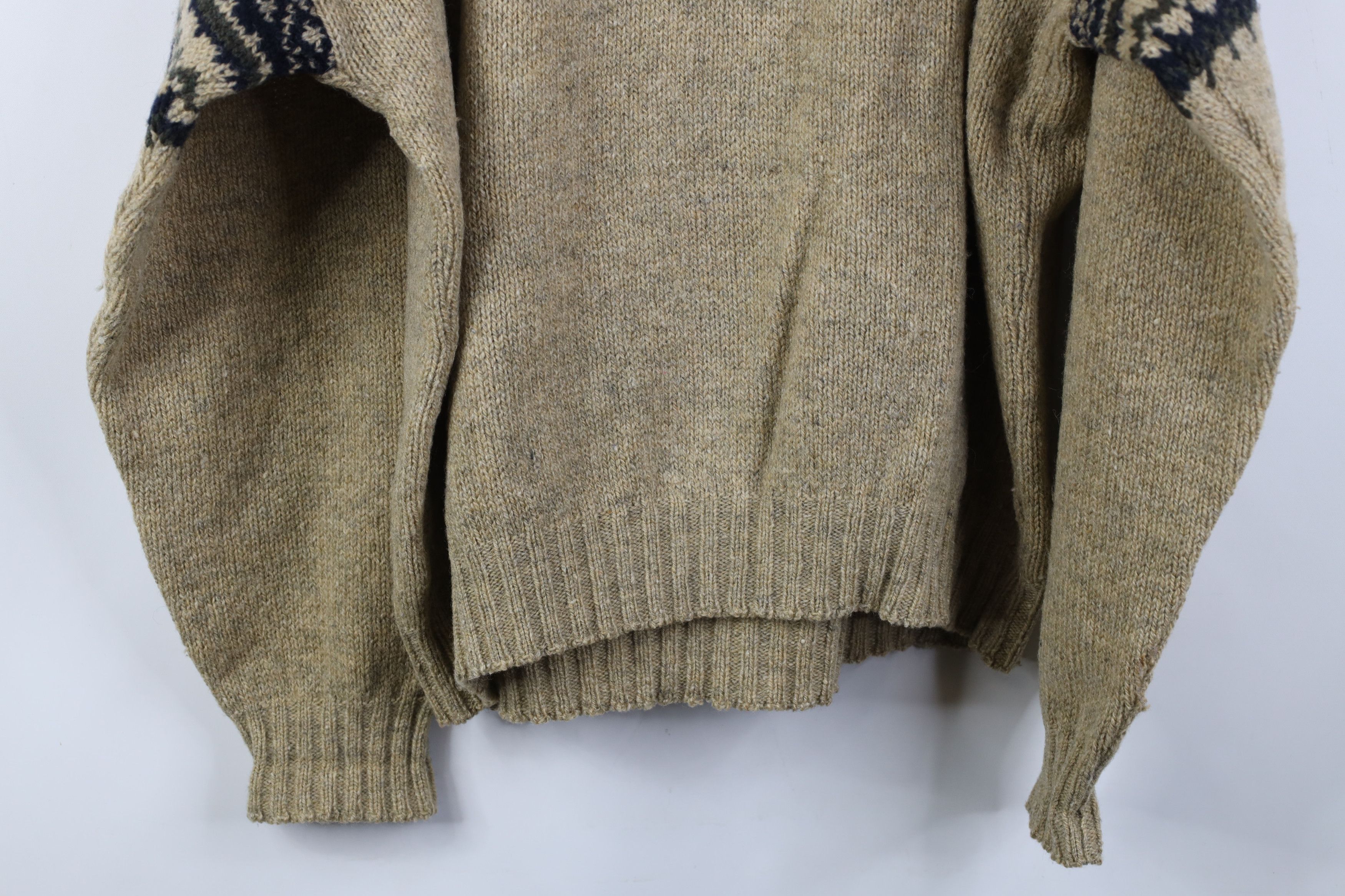 Eddie Bauer Vintage 90s Eddie Bauer Wool Blend Fair Isle Sweater USA Size US XL / EU 56 / 4 - 14 Thumbnail