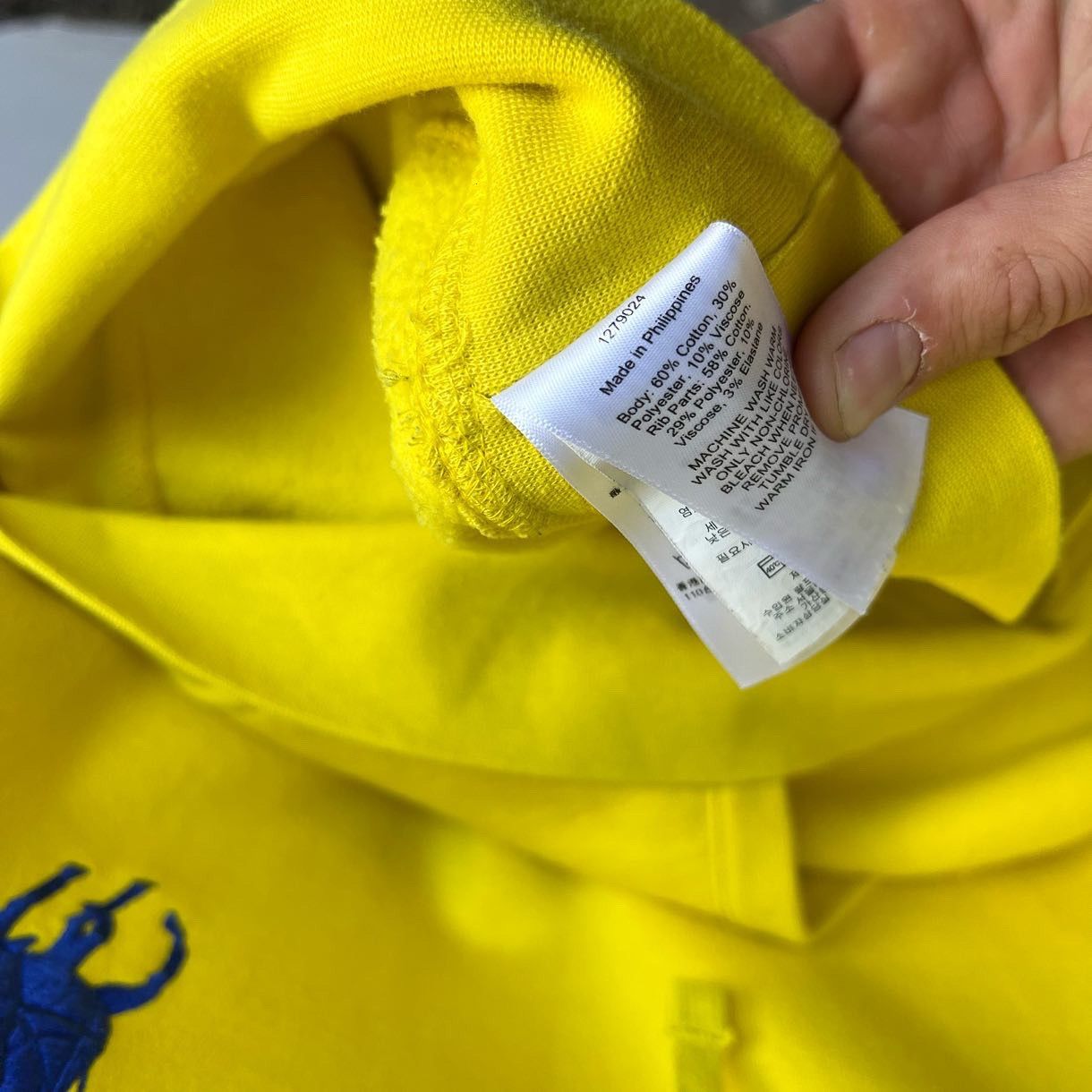 Polo Ralph Lauren Polo Ralph Lauren Hoodie vintage Size US M / EU 48-50 / 2 - 6 Thumbnail