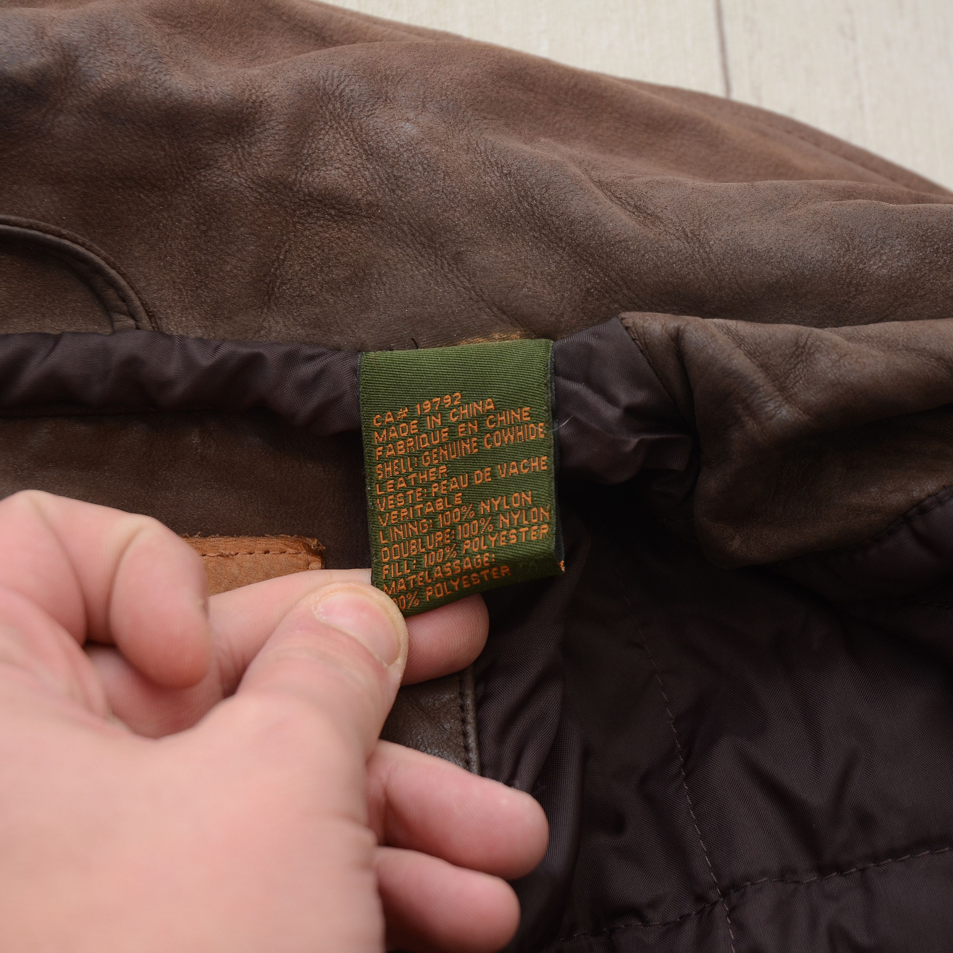 Timberland Vintage Y2K 2001 Timberland Brown Purple Leather Jacket S Size US S / EU 44-46 / 1 - 13 Thumbnail