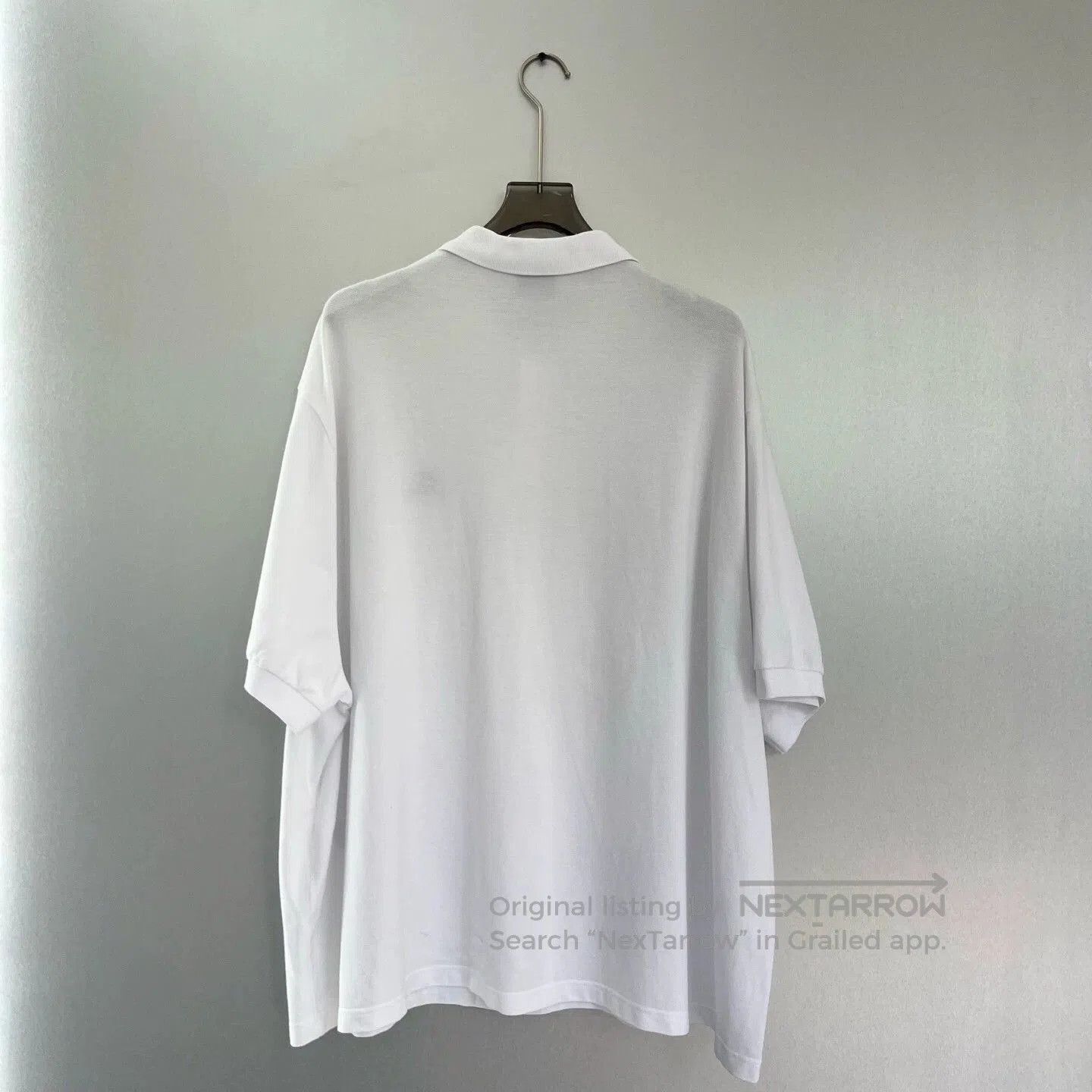 Balenciaga Balenciaga Embroidered Logo Loose Polo. Size US L / EU 52-54 / 3 - 2 Thumbnail