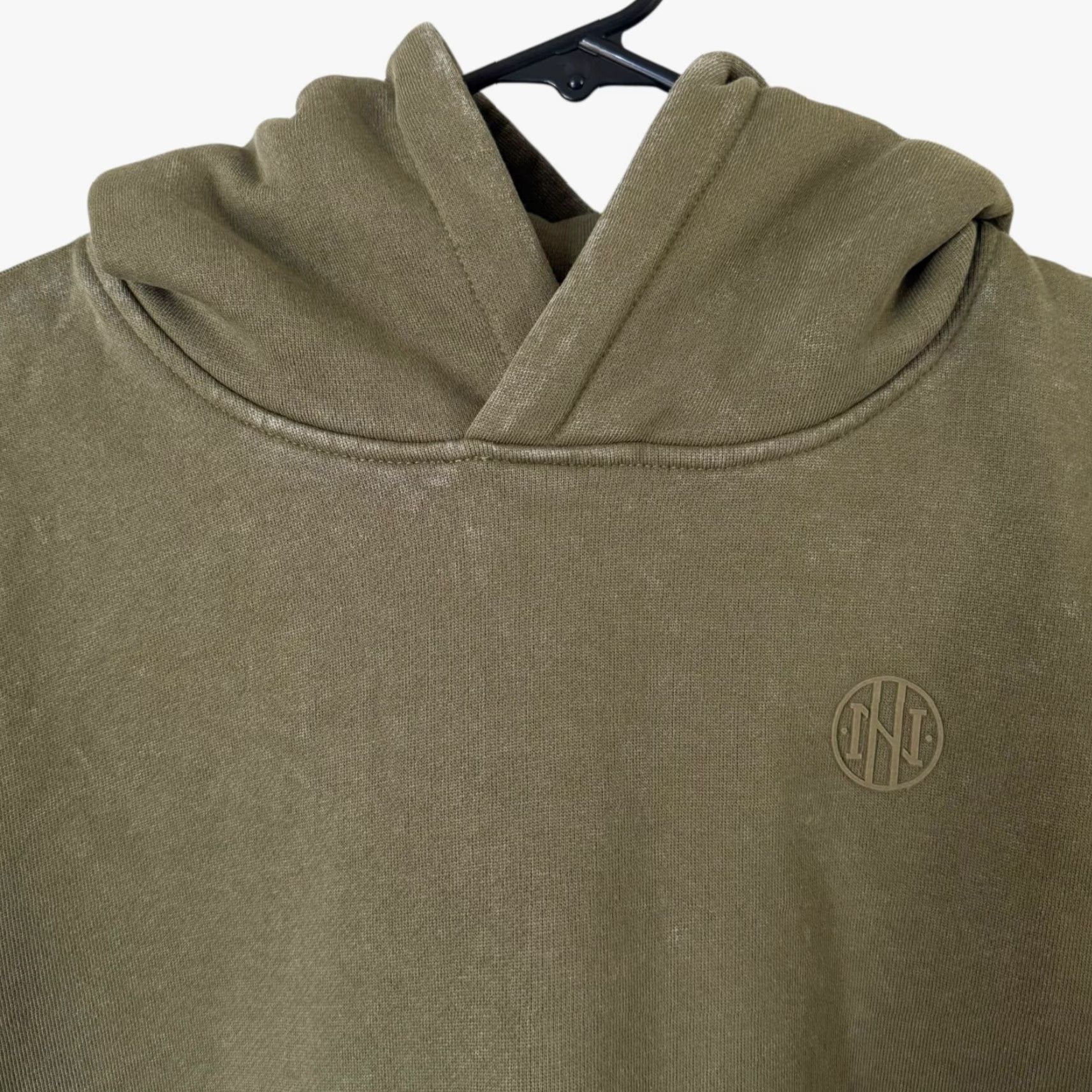 Olive Ninth Hall Hoodie Shirt City Grunge Olive Green Men S Small Pullover Pockets Relaxed New Size US S / EU 44-46 / 1 - 5 Thumbnail
