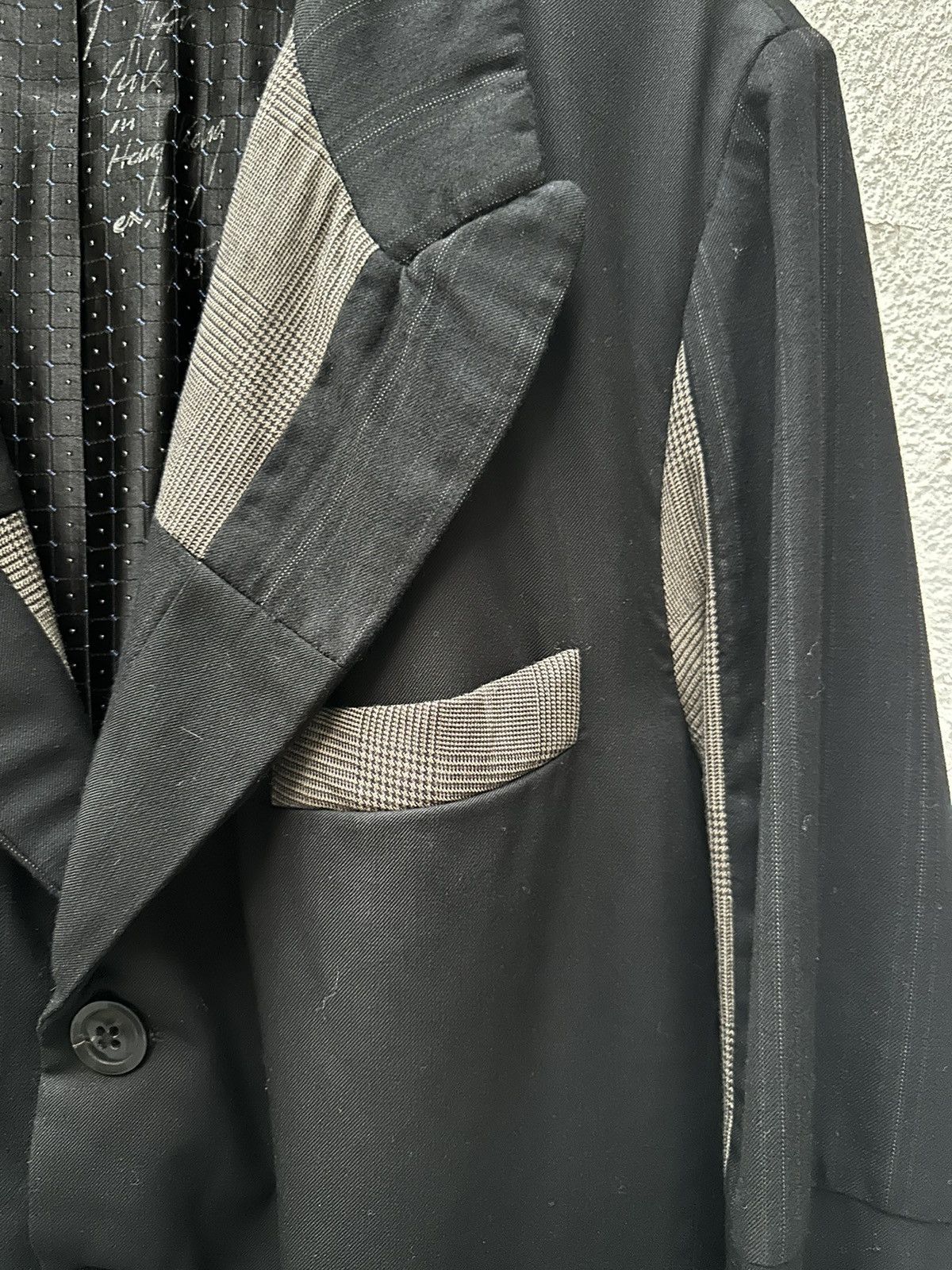 Geoffrey B. Small Geoffrey b small patchwork jacket | Grailed