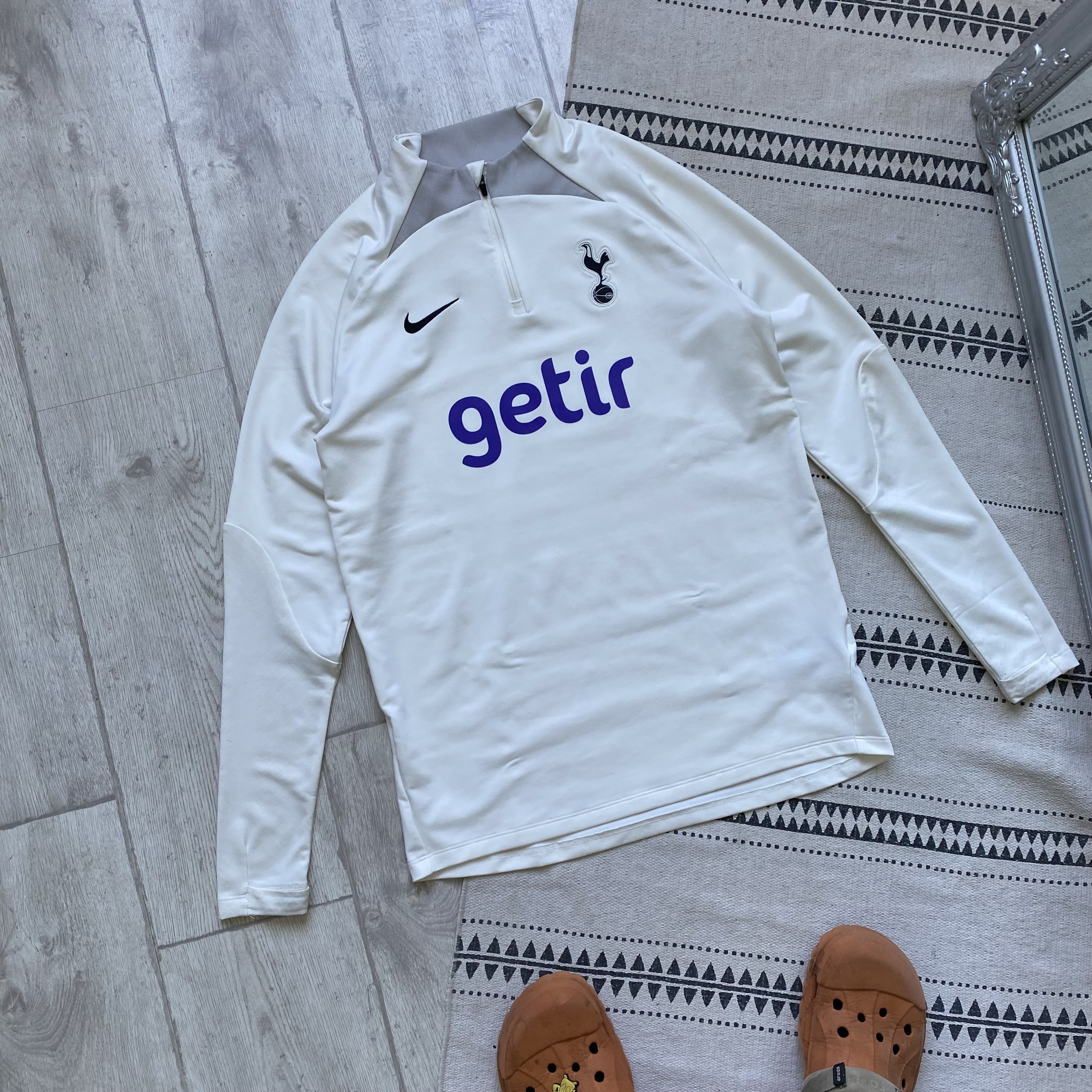Nike ⚽️ Blockore Nike Tottenham jersey Longsleeve Drill training Size US M / EU 48-50 / 2 - 4 Thumbnail