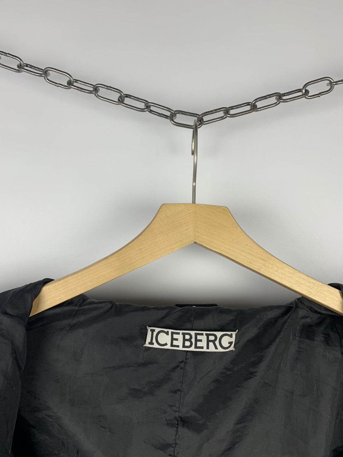 Iceberg Vintage Iceberg Puffer Down Jacket Hooded Abstract Pattern Size XS / US 0-2 / IT 36-38 - 13 Thumbnail