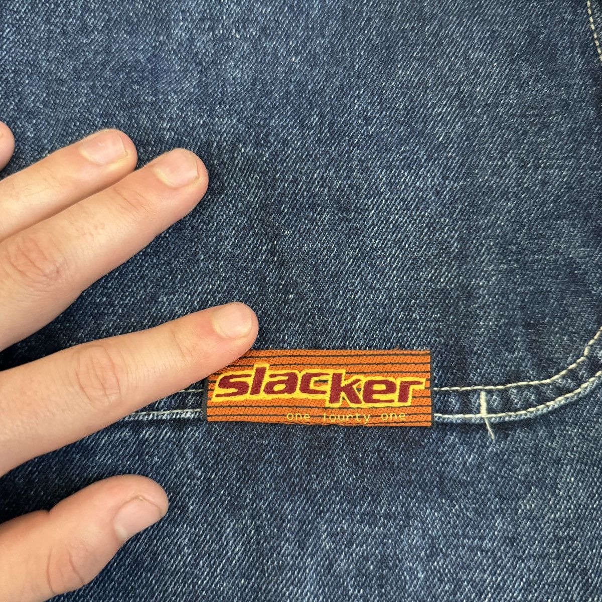 JNCO × Vintage Rare Vintage y2k JNCO Slacker baggy wide leg crazy jeans Size US 34 / EU 50 - 5 Thumbnail