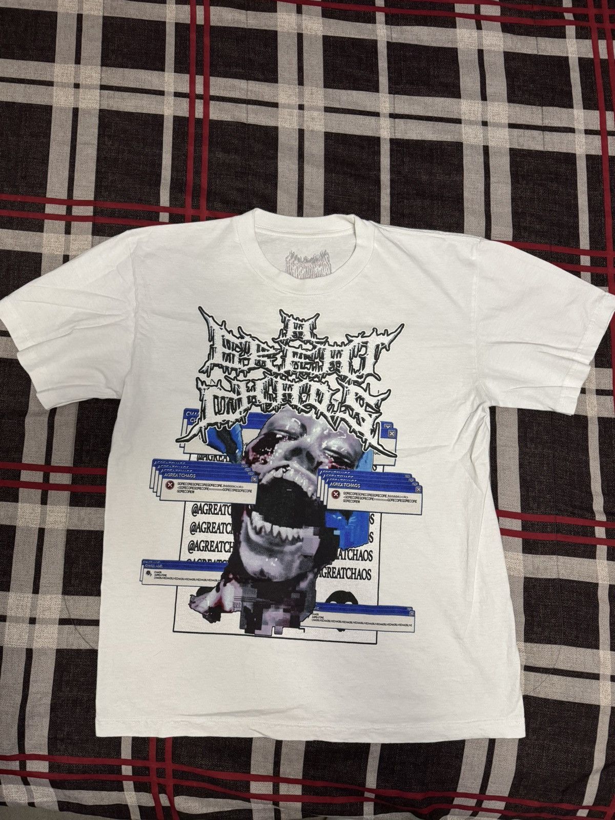 Ken Carson Ken Carson A Great Chaos Tour T-Shirt Size US M / EU 48-50 / 2 - 1 Thumbnail