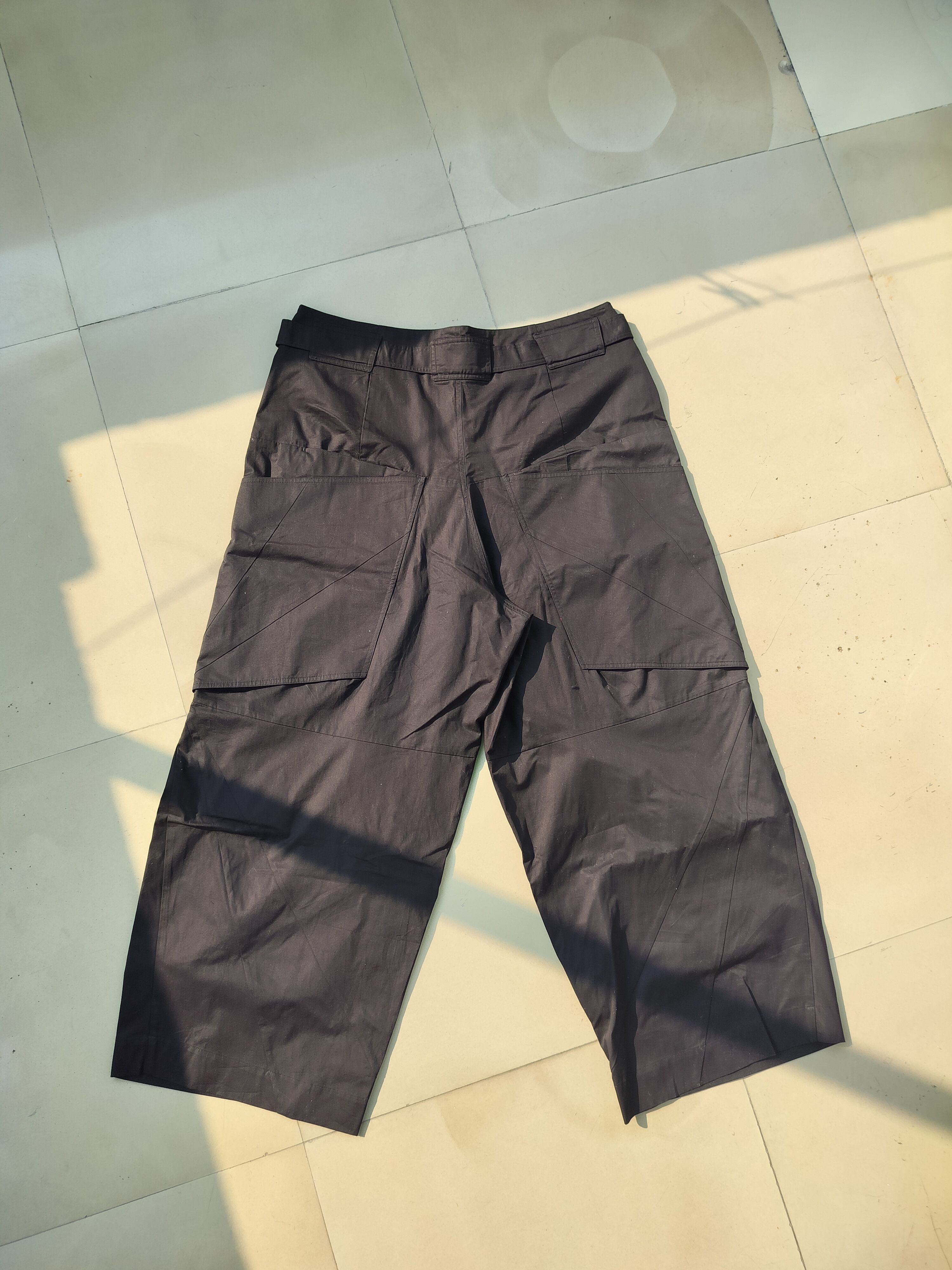 FFFPOSTALSERVICE FFFpostalservise wide belated draped trousers Size US 38 / EU 54 - 5 Thumbnail