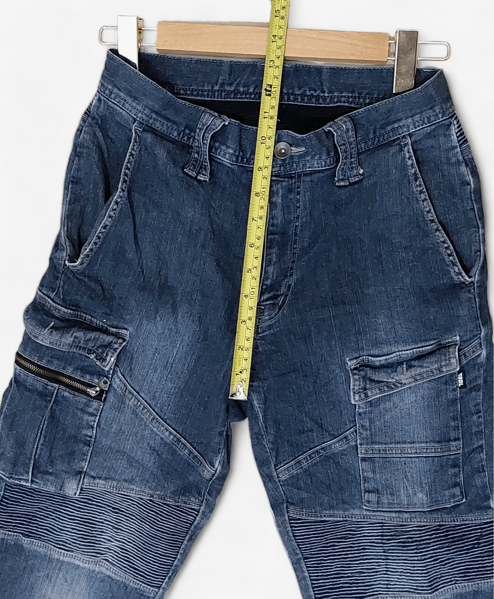14th Addiction × Designer Tora Biker Denim Size US 26 / EU 42 - 12 Thumbnail